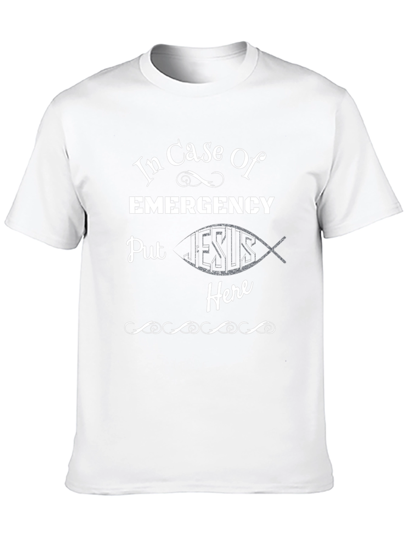 Emergency Jesus T-Shirt - Christian Graphic Tee