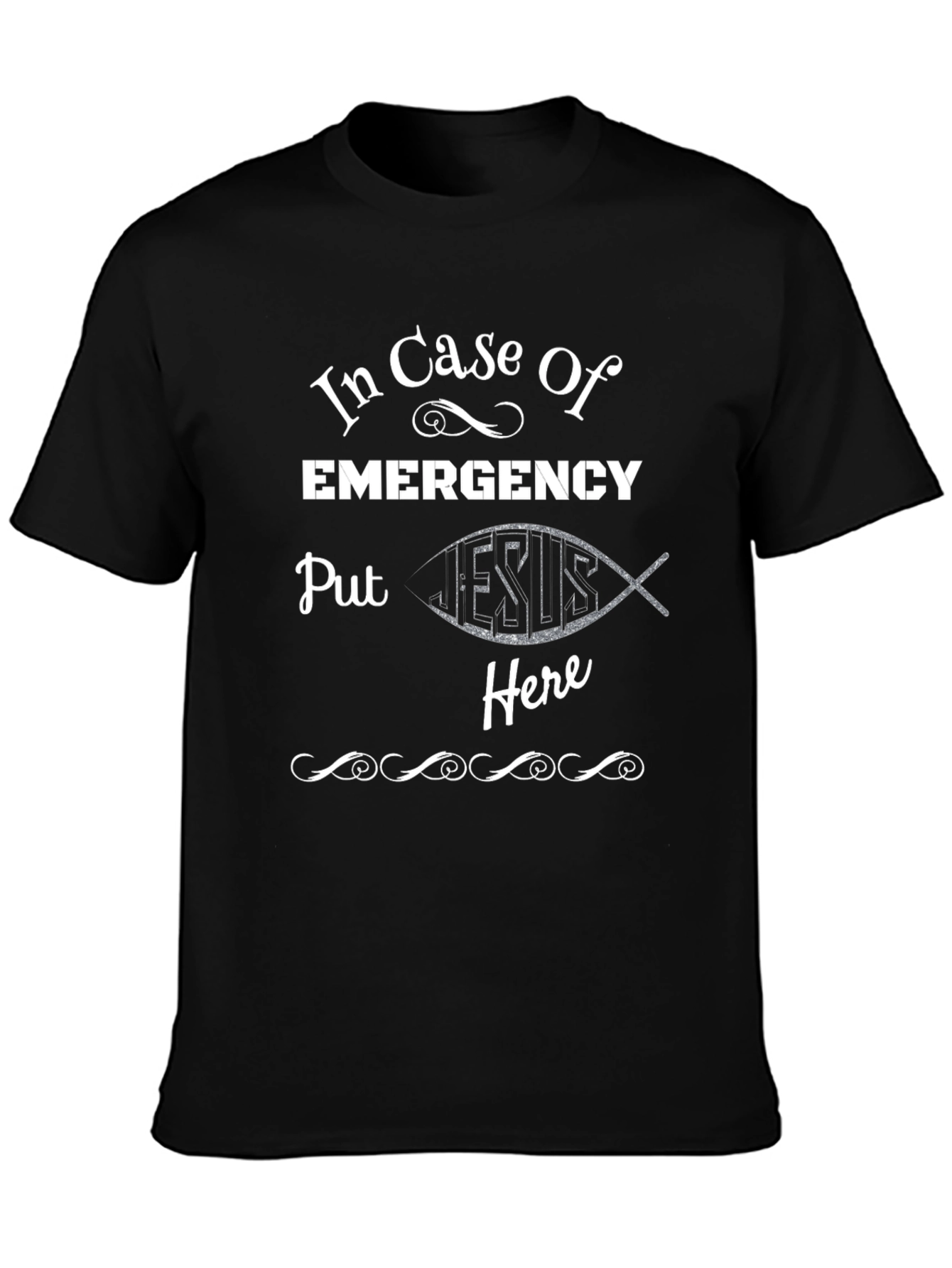 Emergency Jesus T-Shirt - Christian Graphic Tee