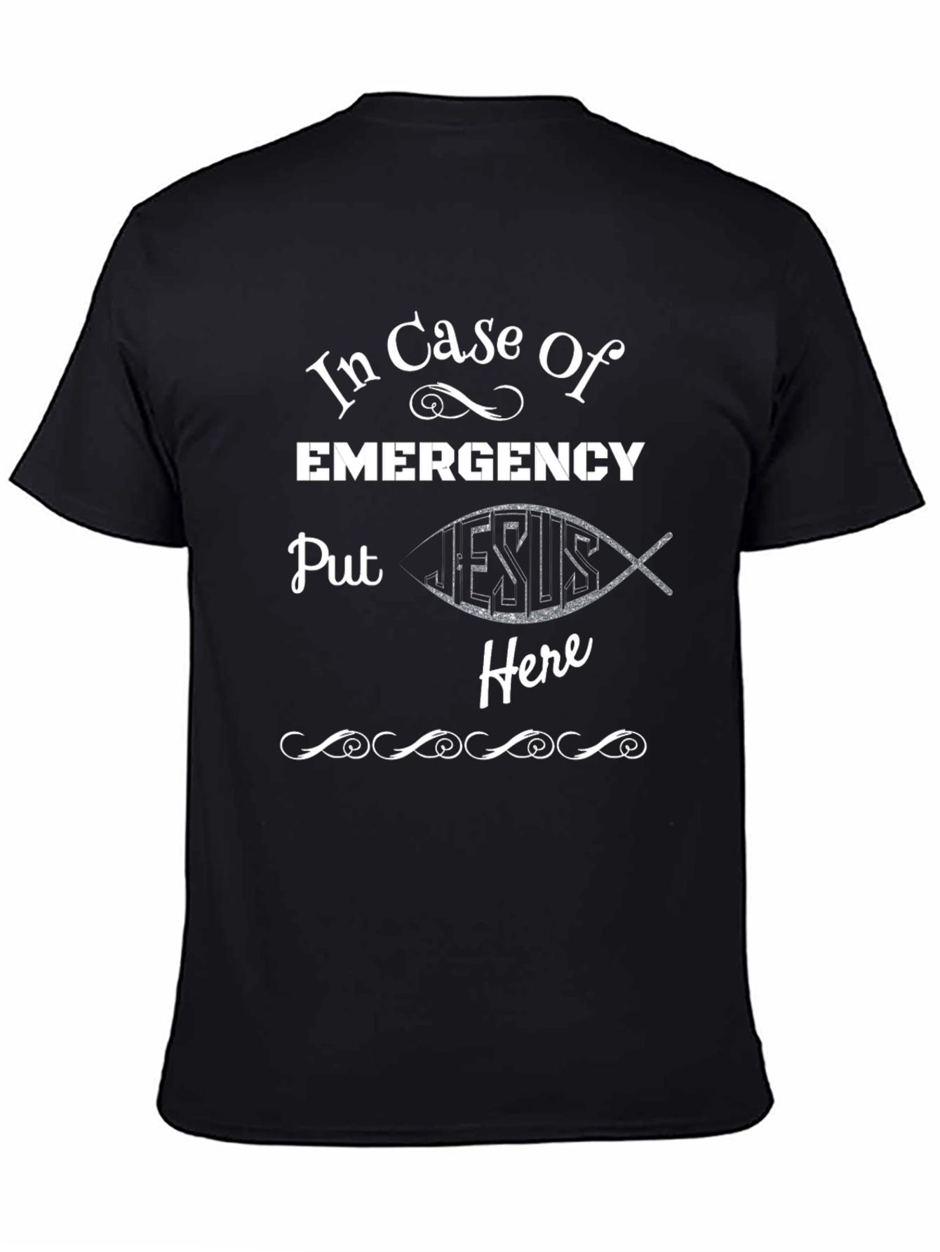 Emergency Jesus T-Shirt - Christian Graphic Tee