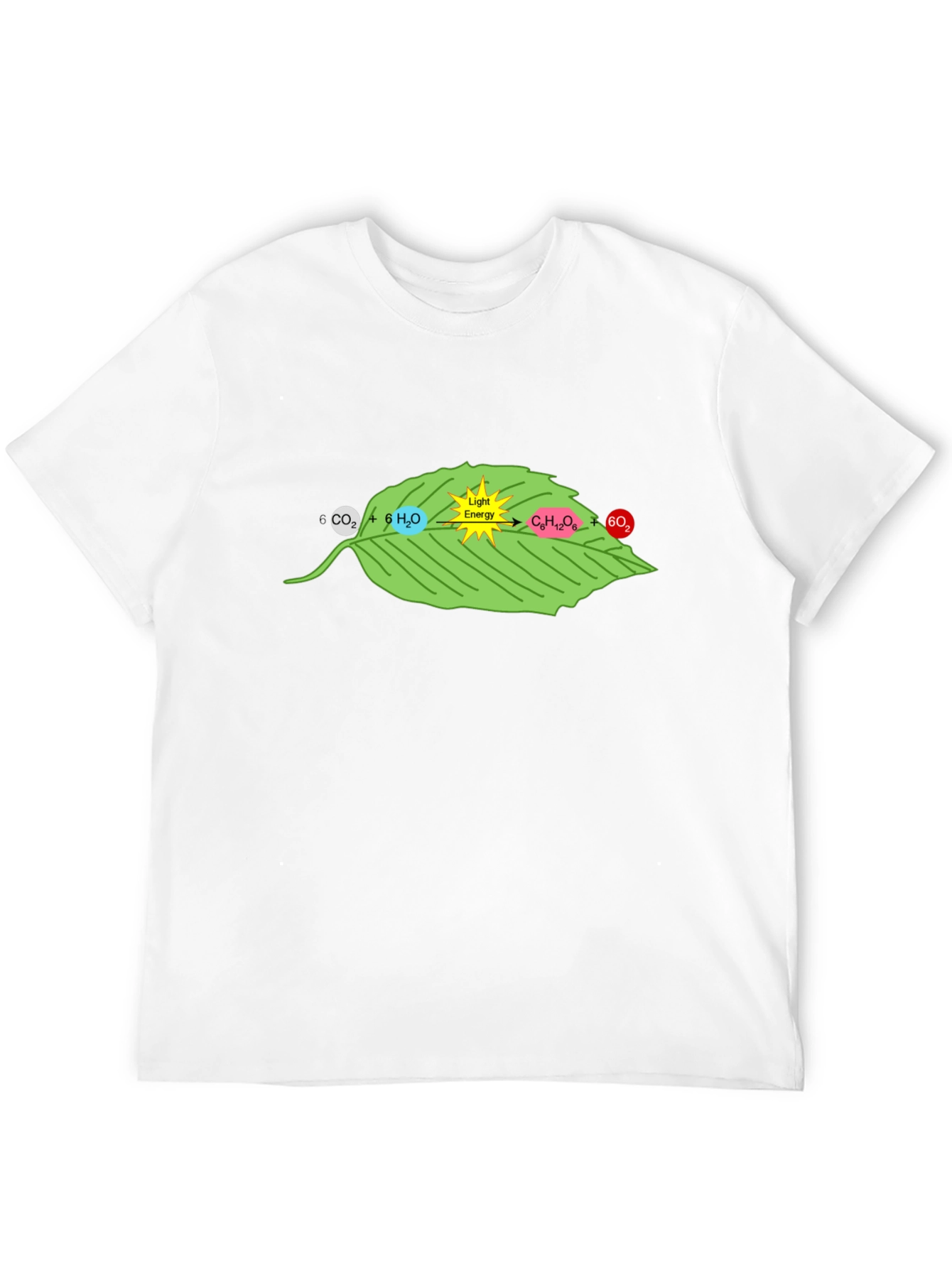 Photosynthesis Black Graphic T-Shirt