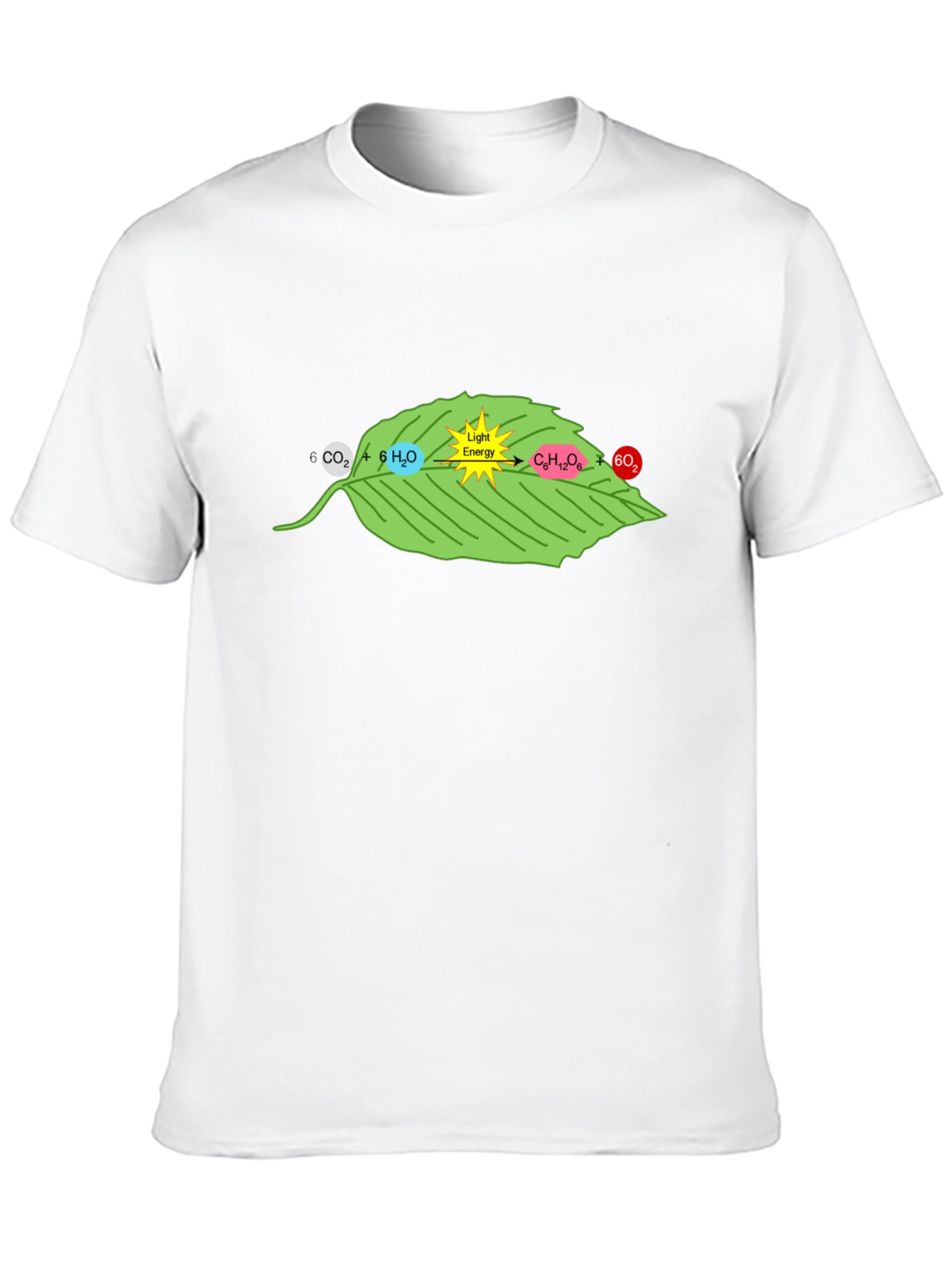 Photosynthesis Black Graphic T-Shirt