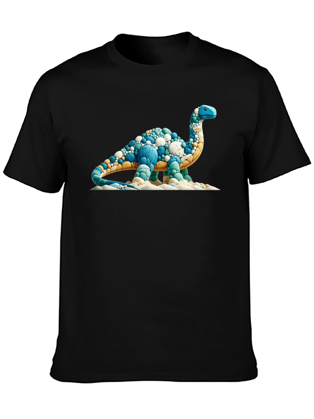 Dinosaur Graphic Tee - Unique Bubble Design