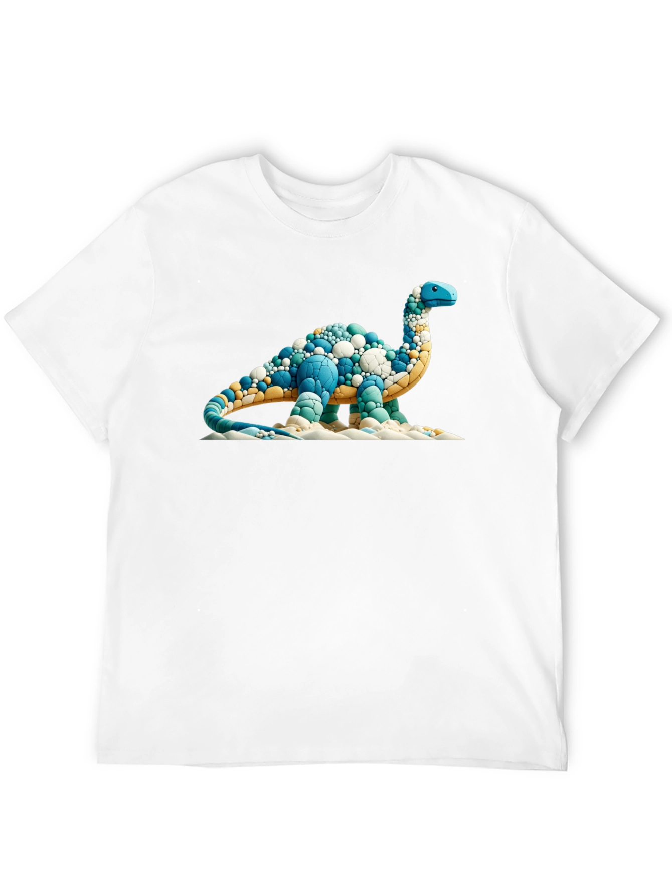 Dinosaur Graphic Tee - Unique Bubble Design