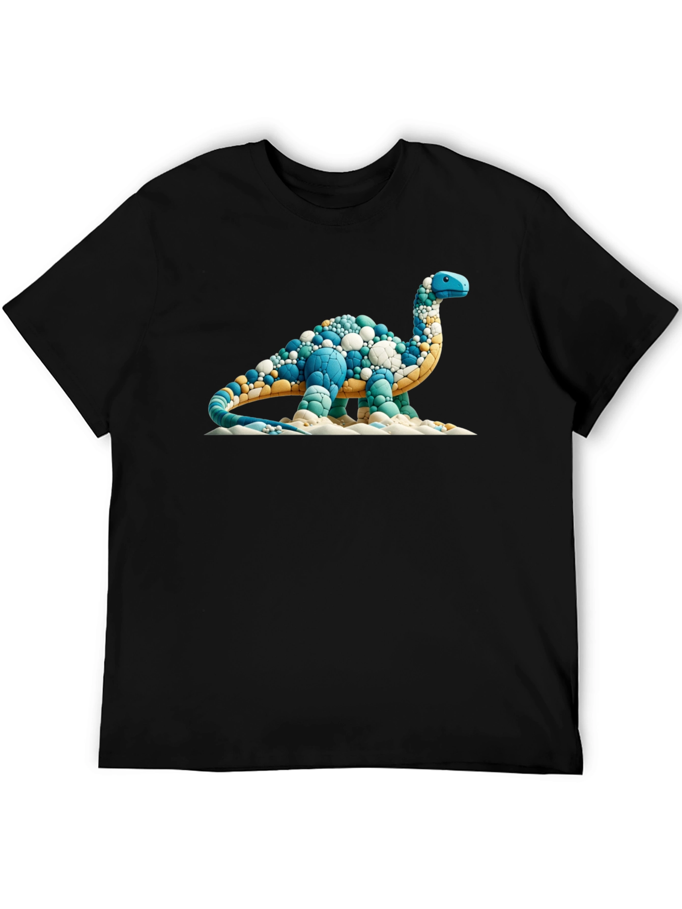 Dinosaur Graphic Tee - Unique Bubble Design
