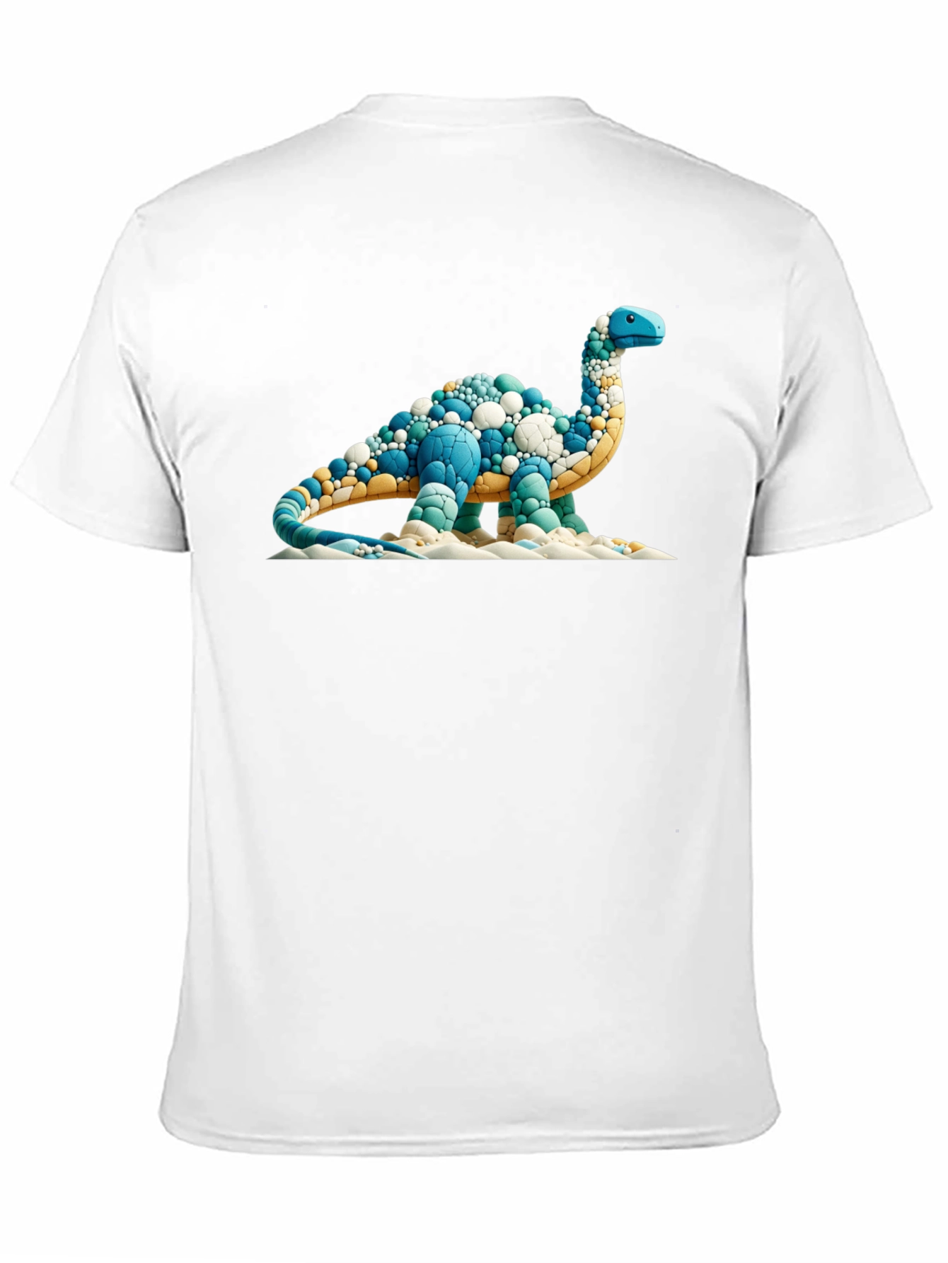 Dinosaur Graphic Tee - Unique Bubble Design