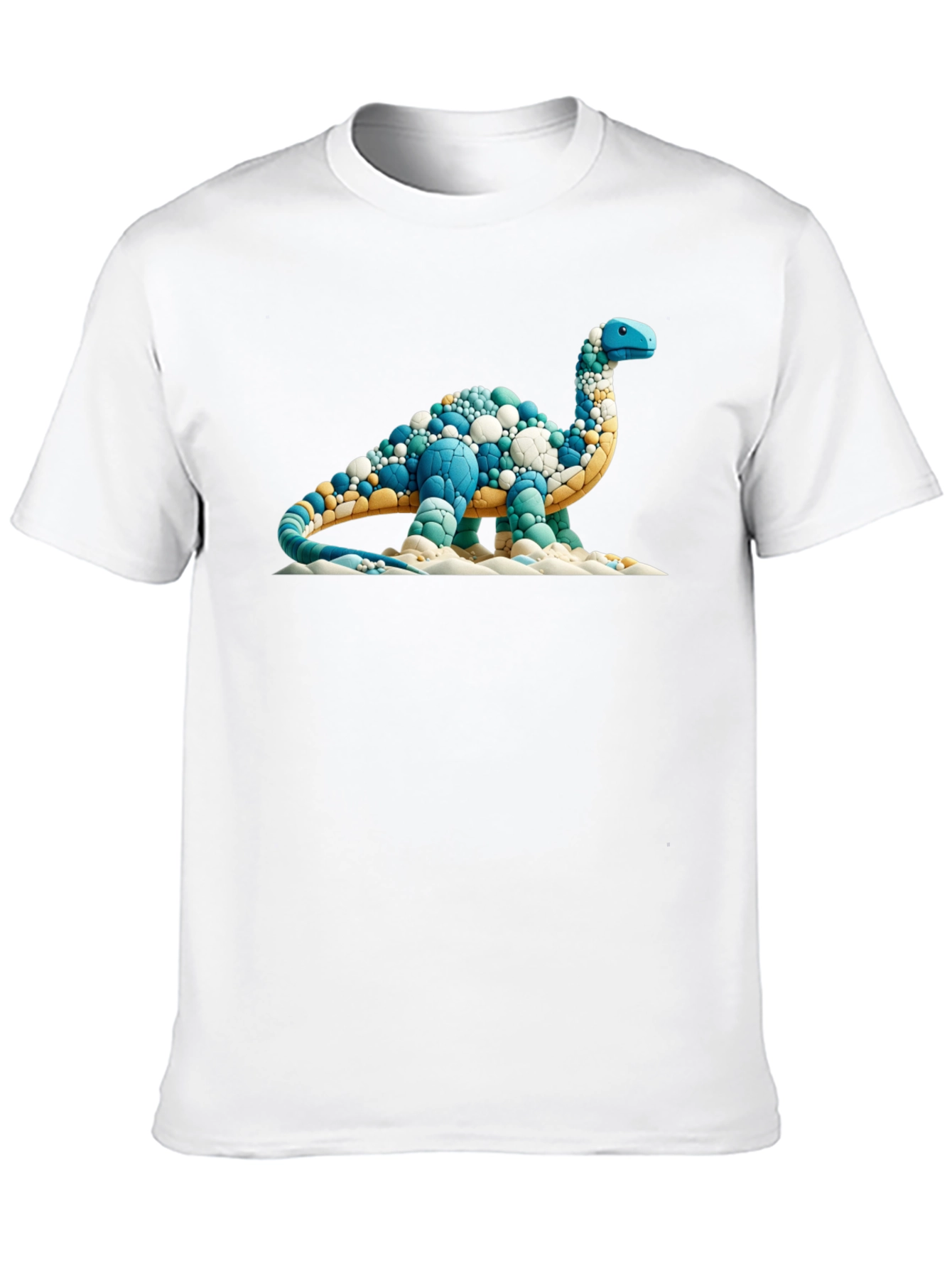 Dinosaur Graphic Tee - Unique Bubble Design