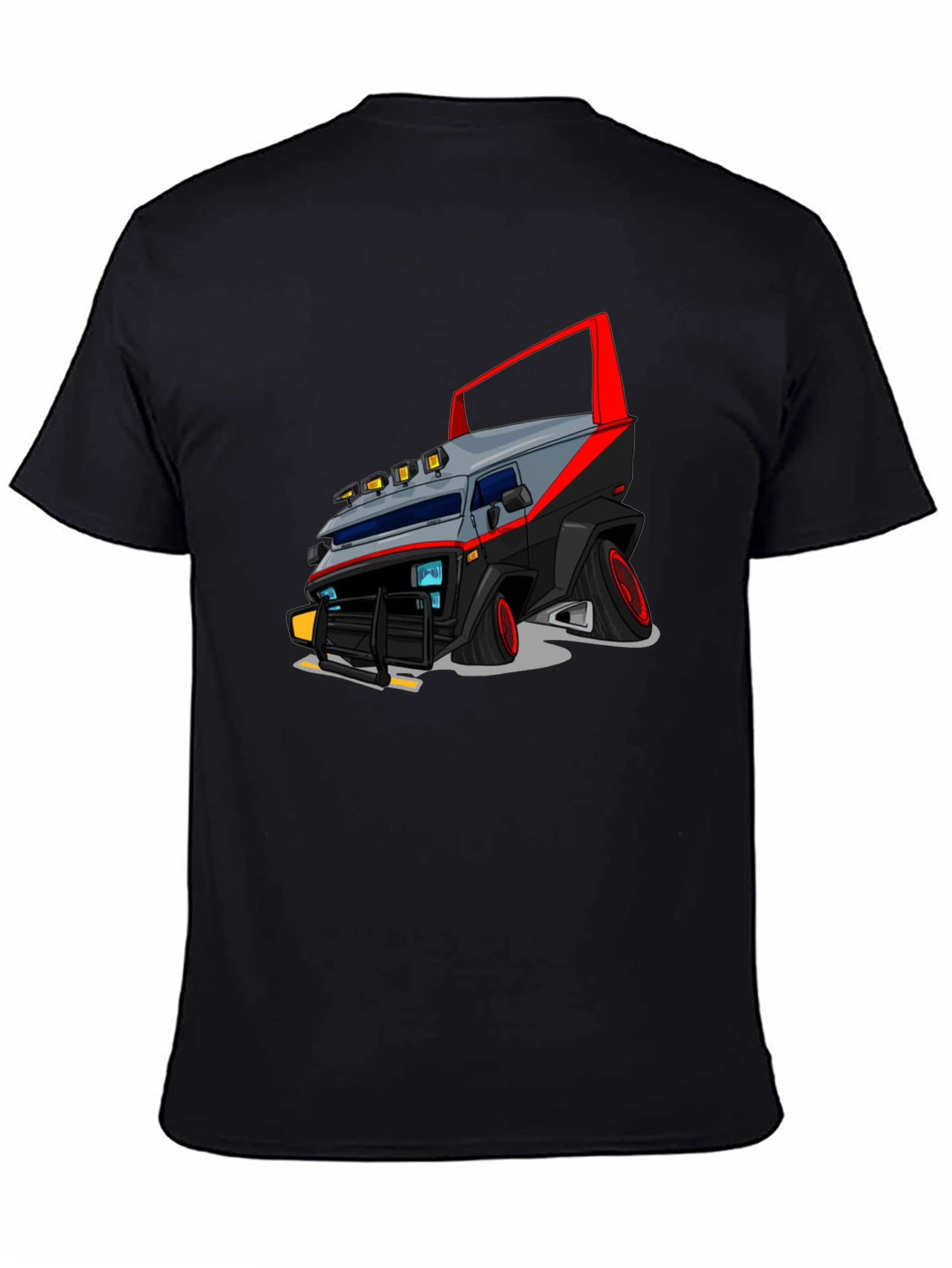 A-Team Van Graphic Black T-Shirt