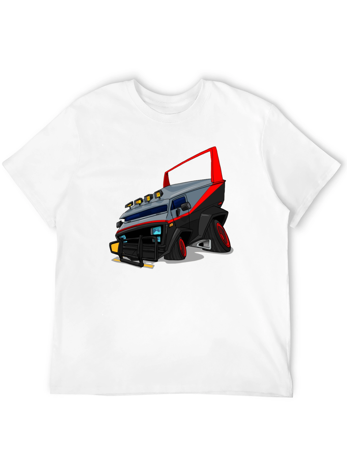 A-Team Van Graphic Black T-Shirt