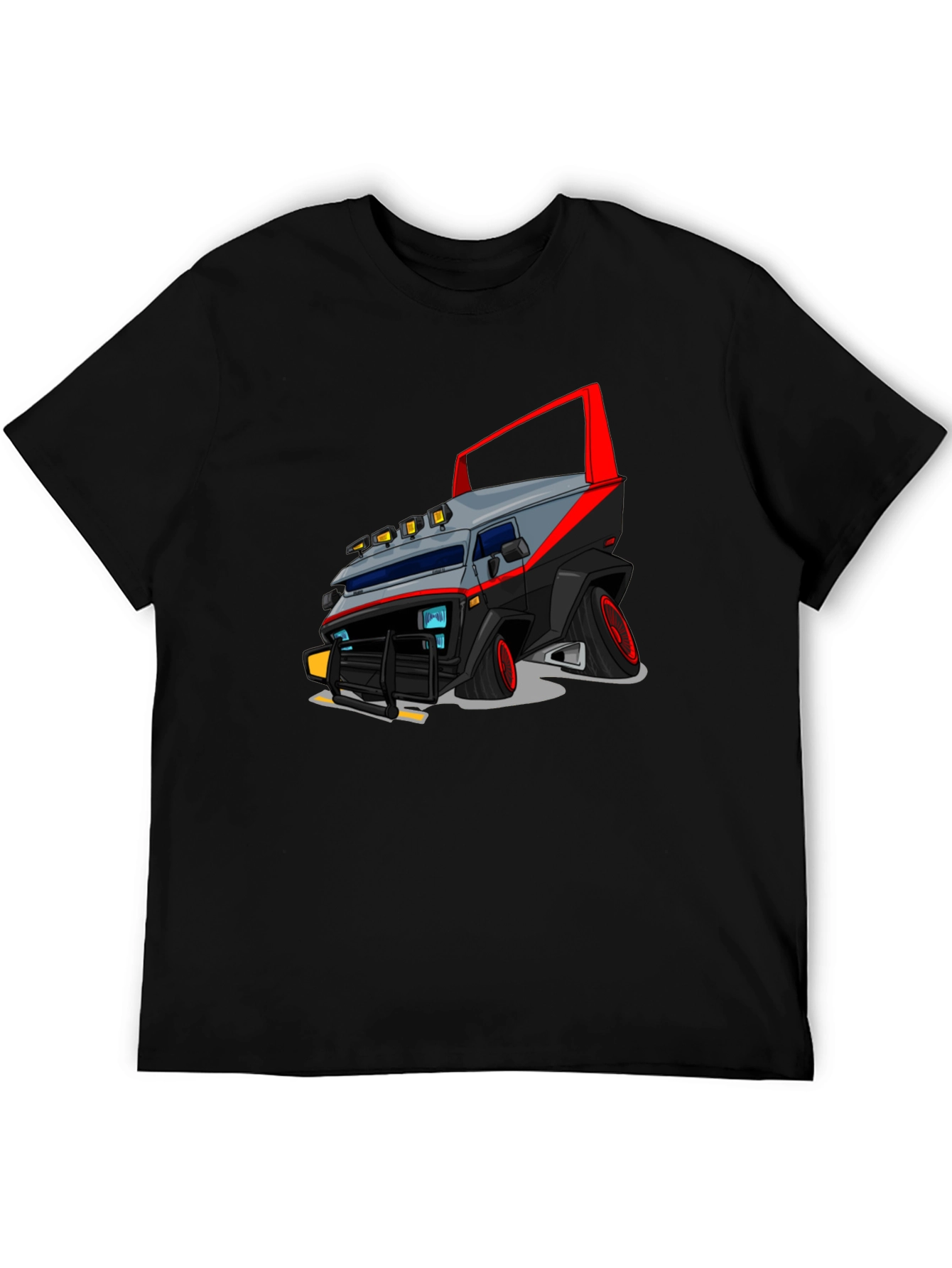 A-Team Van Graphic Black T-Shirt