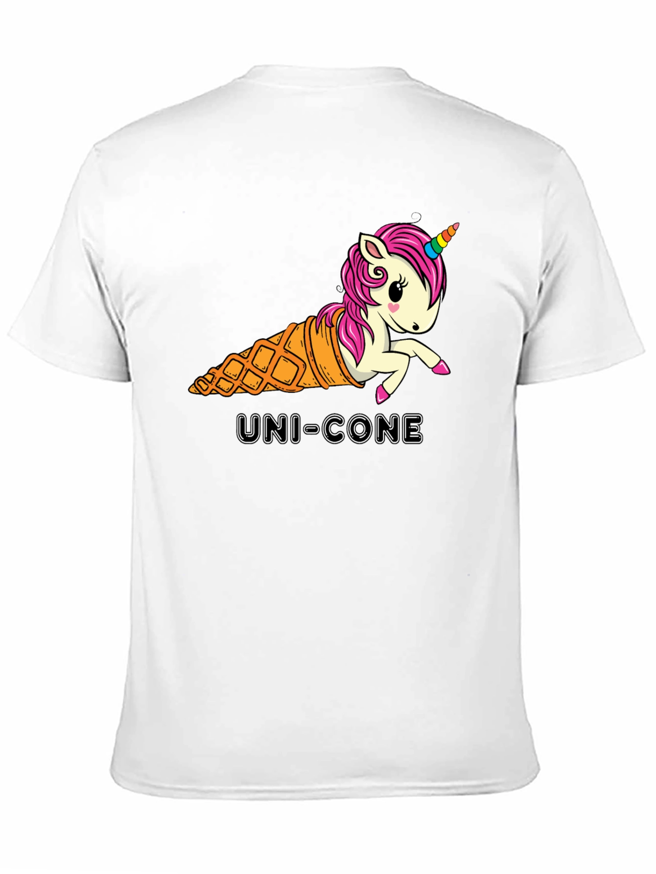 Uni-Cone Graphic T-Shirt - Unique Unisex Tee