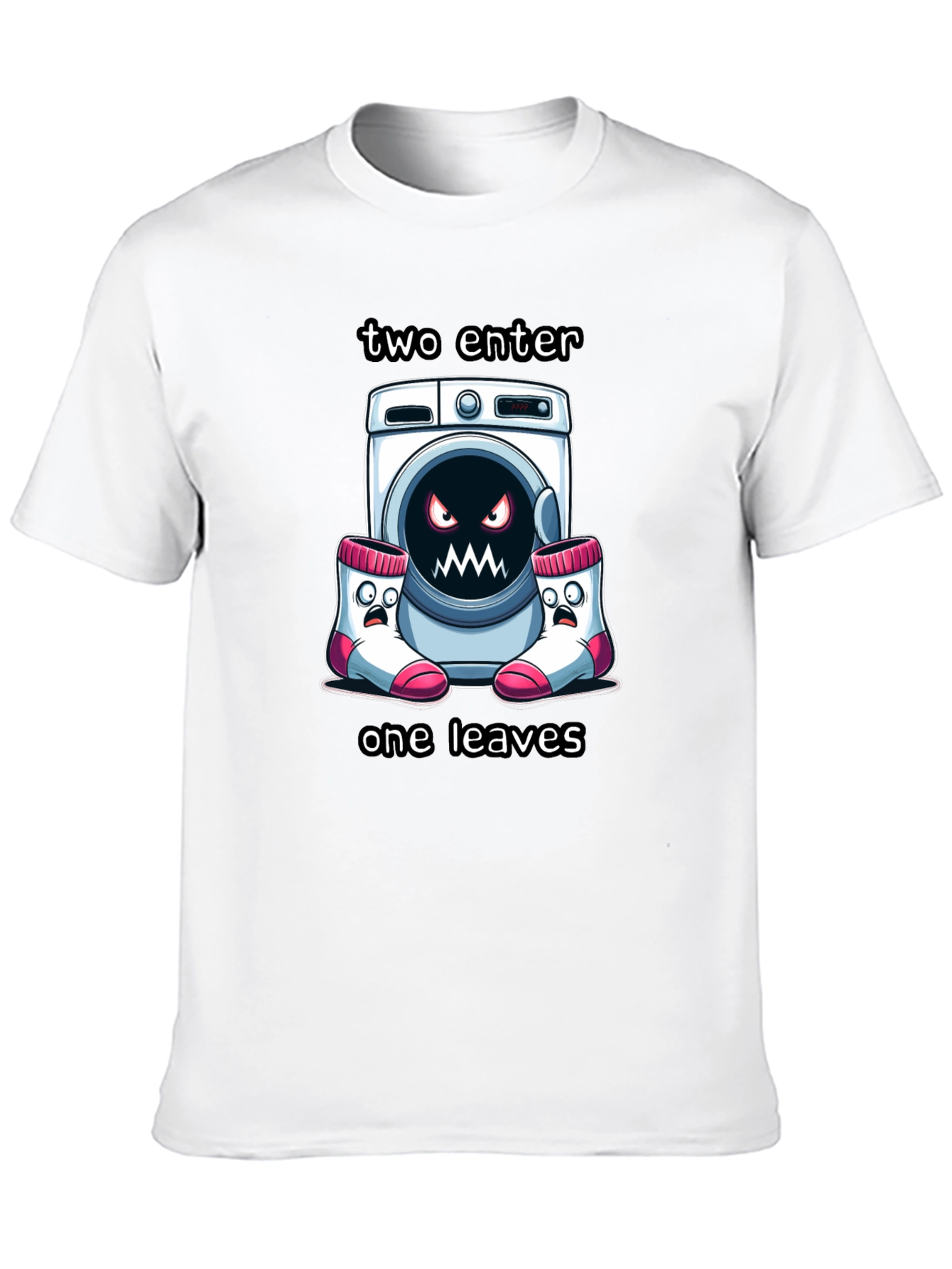 Funny Laundry Monster T-Shirt