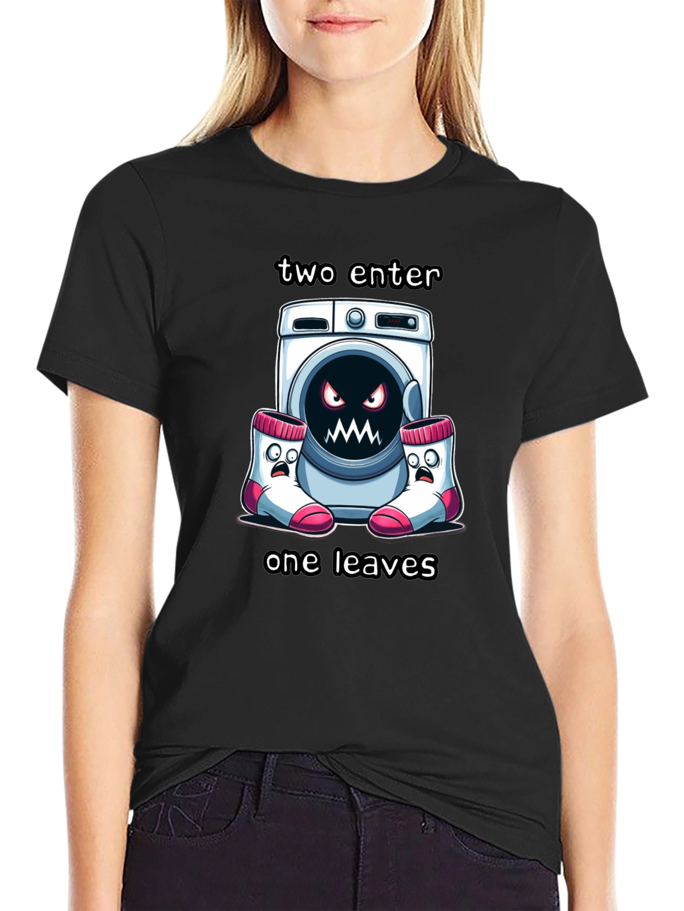 Funny Laundry Monster T-Shirt