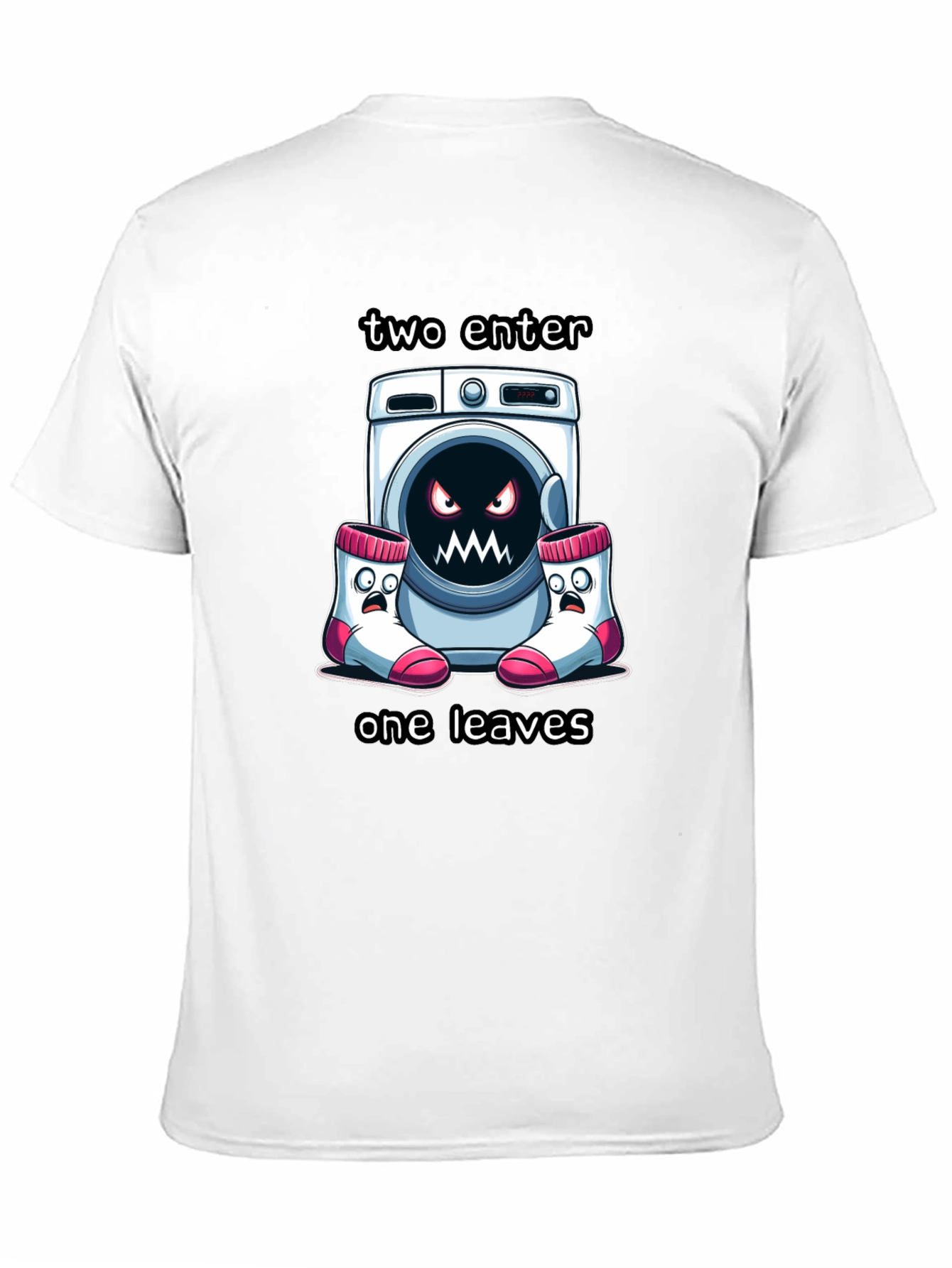 Funny Laundry Monster T-Shirt