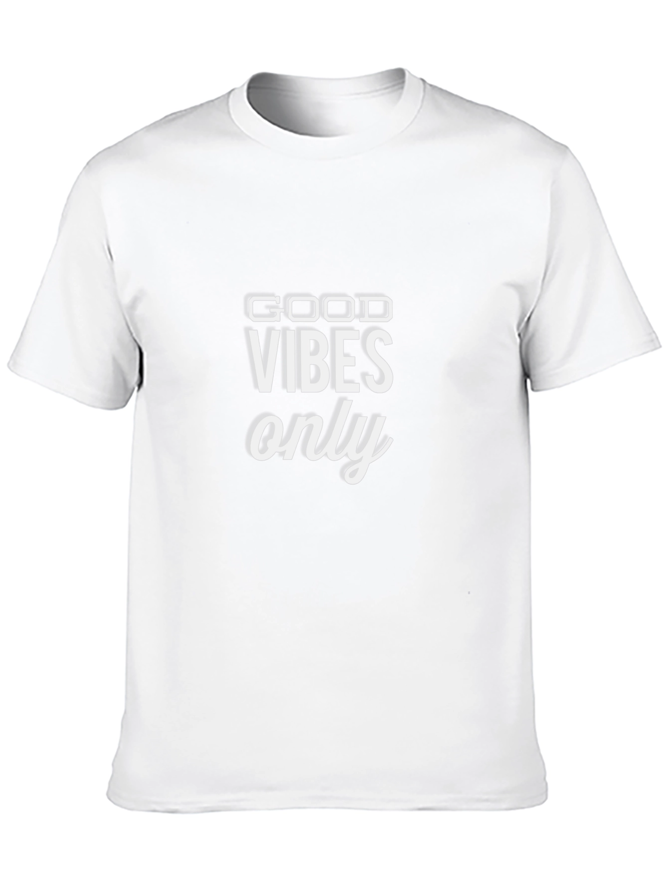 Good Vibes Only Black Tee