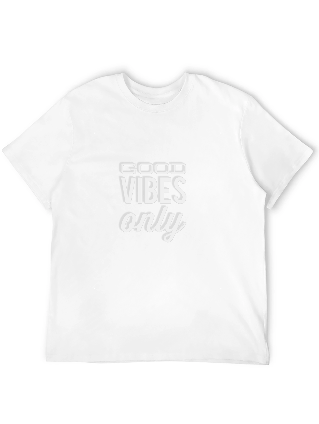 Good Vibes Only Black Tee