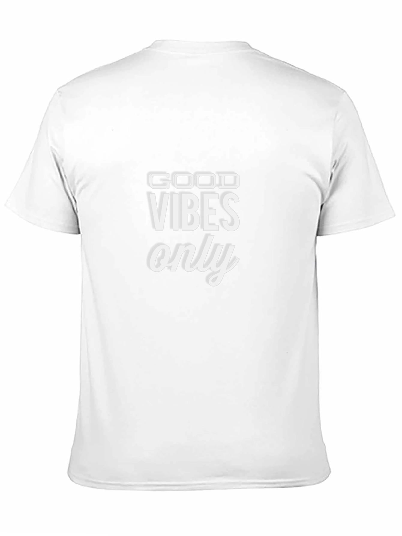 Good Vibes Only Black Tee