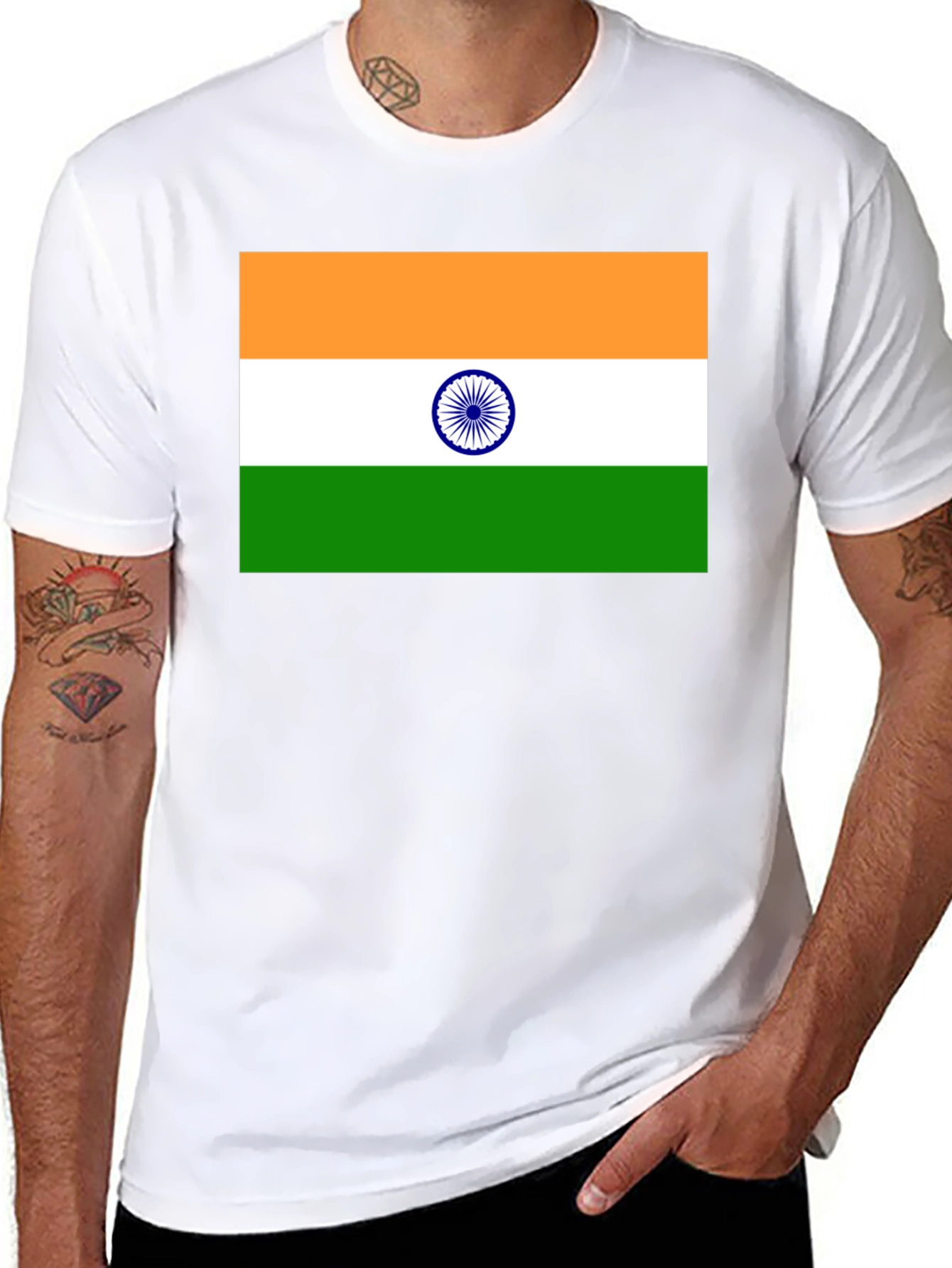 India Flag T-Shirt - Patriot Pride