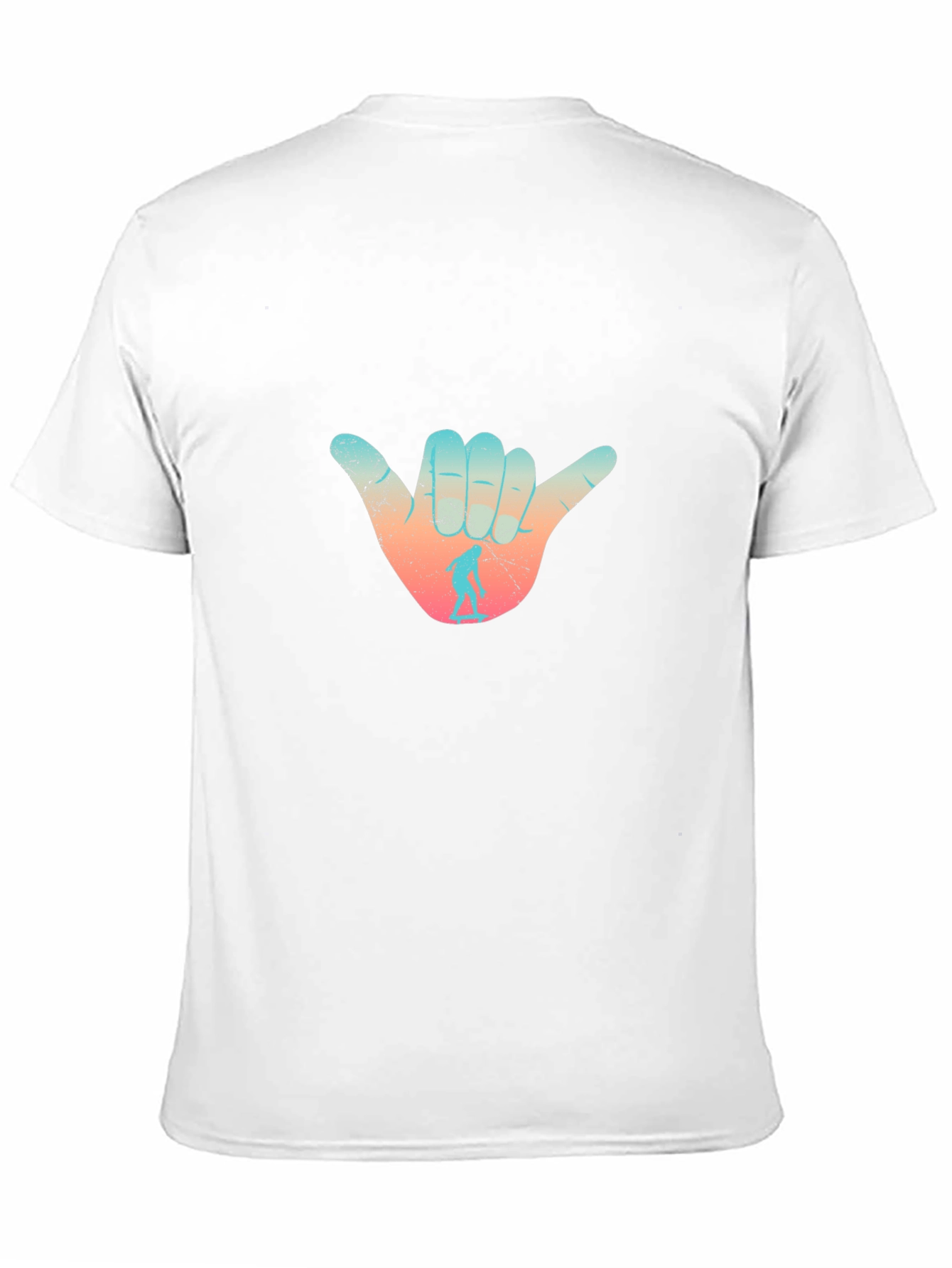 Shaka Hand Surfer Graphic Tee - Relaxed Fit