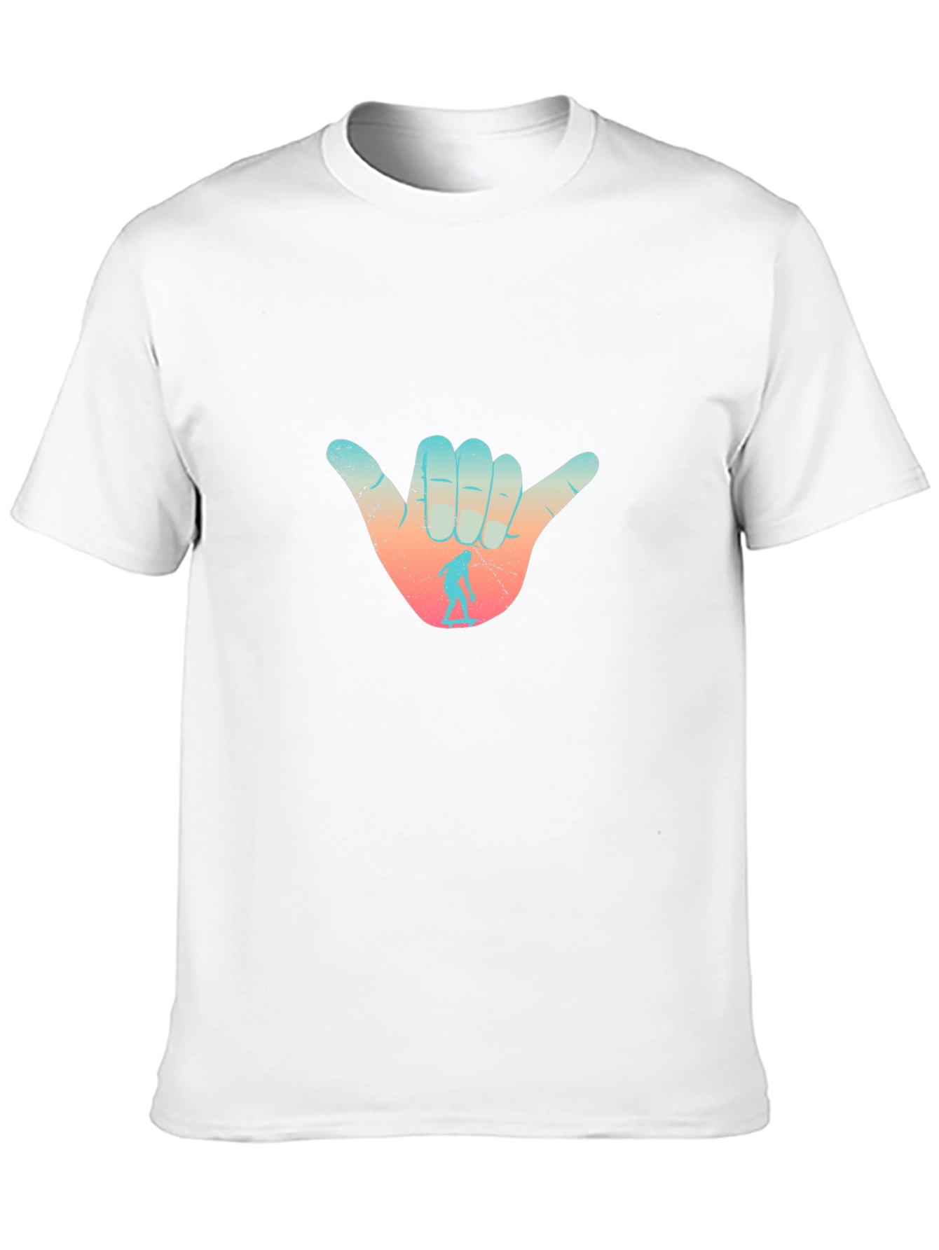 Shaka Hand Surfer Graphic Tee - Relaxed Fit