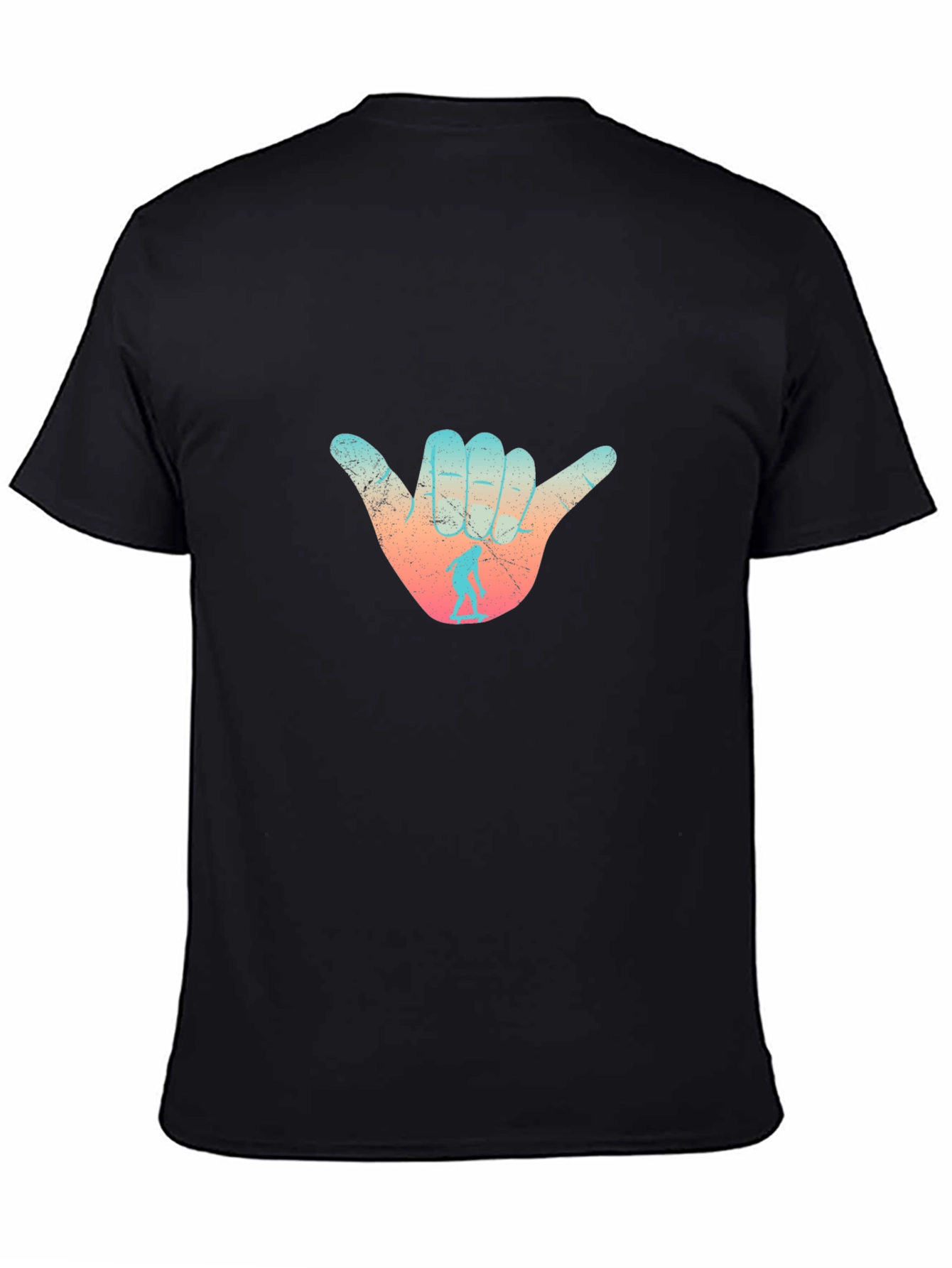 Shaka Hand Surfer Graphic Tee - Relaxed Fit