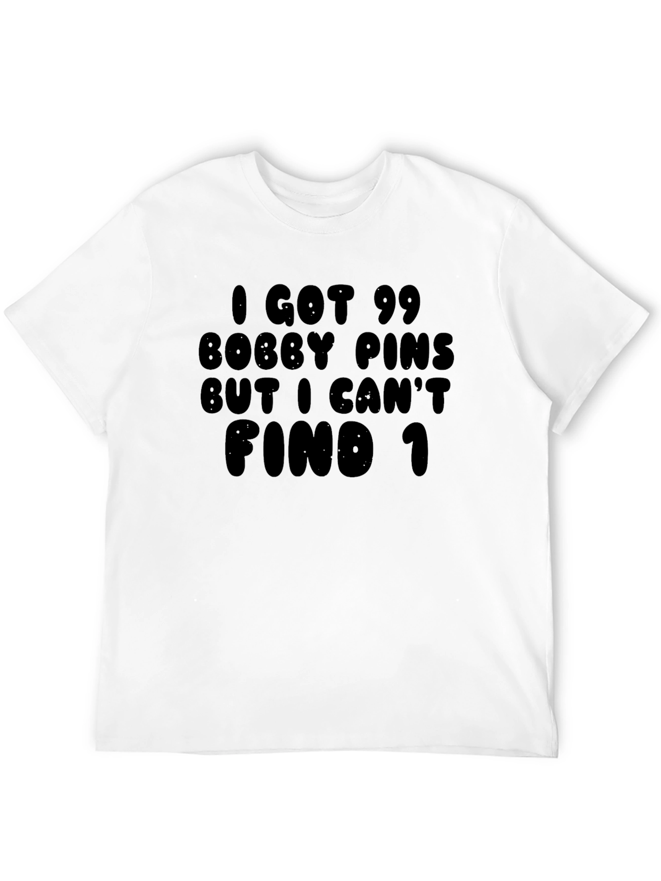 Funny Bobby Pins Graphic T-Shirt