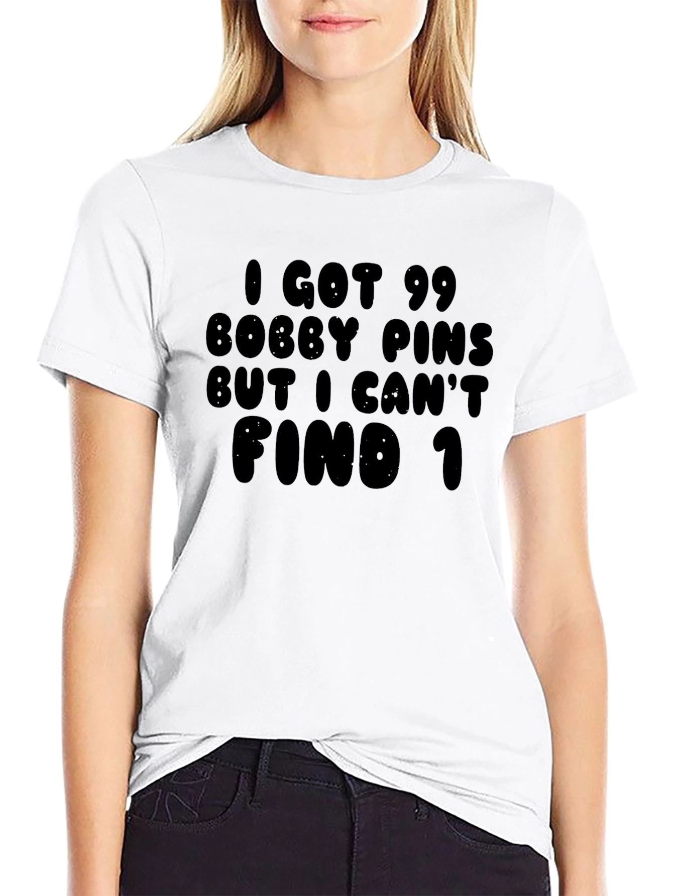 Funny Bobby Pins Graphic T-Shirt