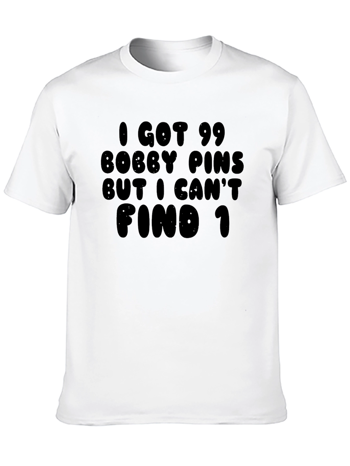 Funny Bobby Pins Graphic T-Shirt