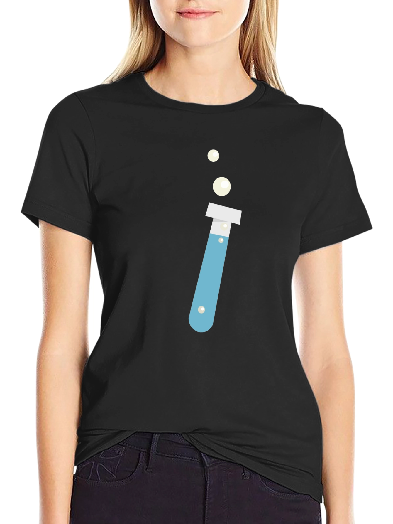 Science Test Tube Graphic T-Shirt