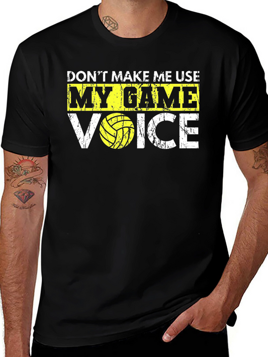 Funny Volleyball Game Voice T-Shirt
