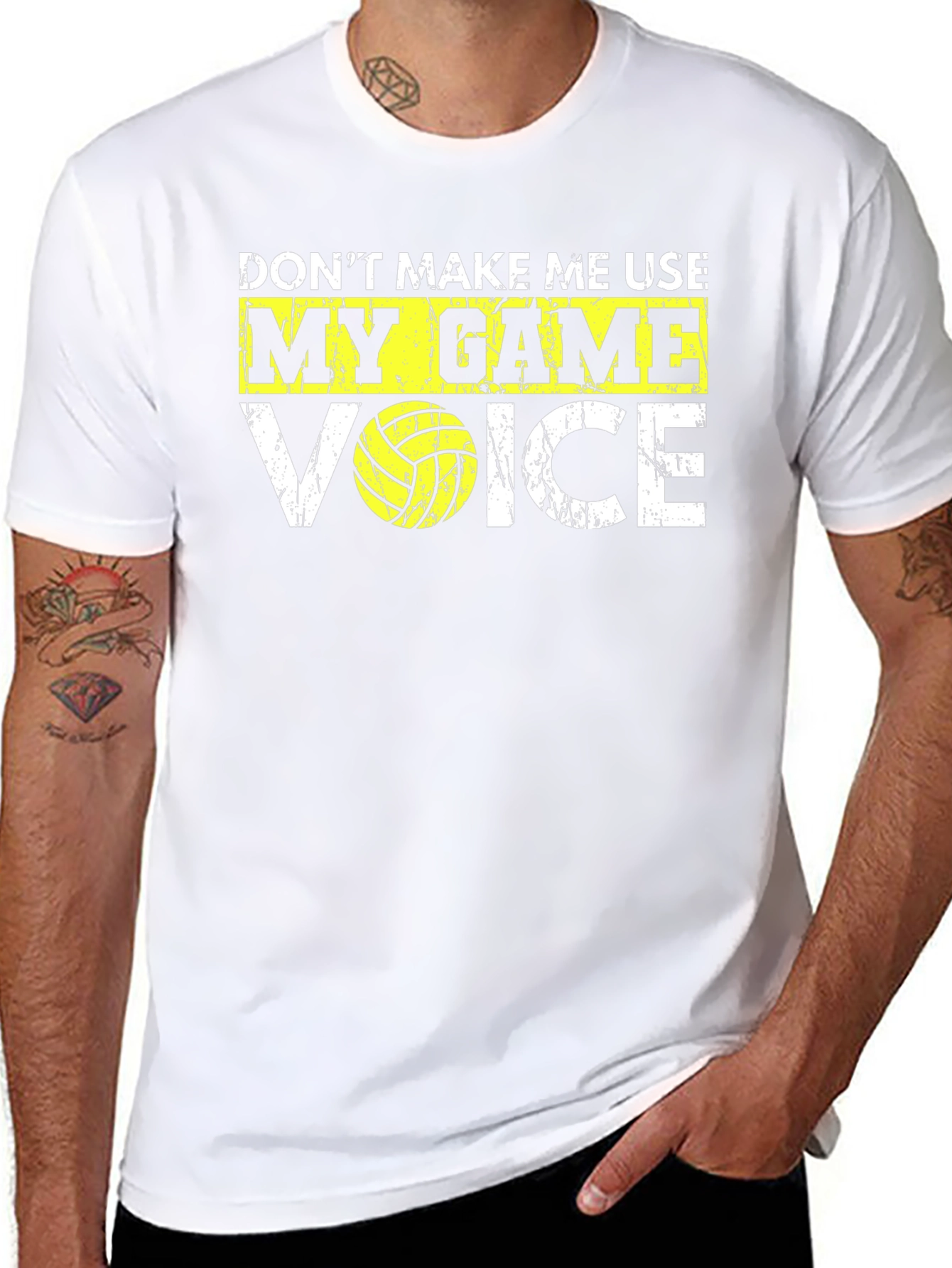 Funny Volleyball Game Voice T-Shirt