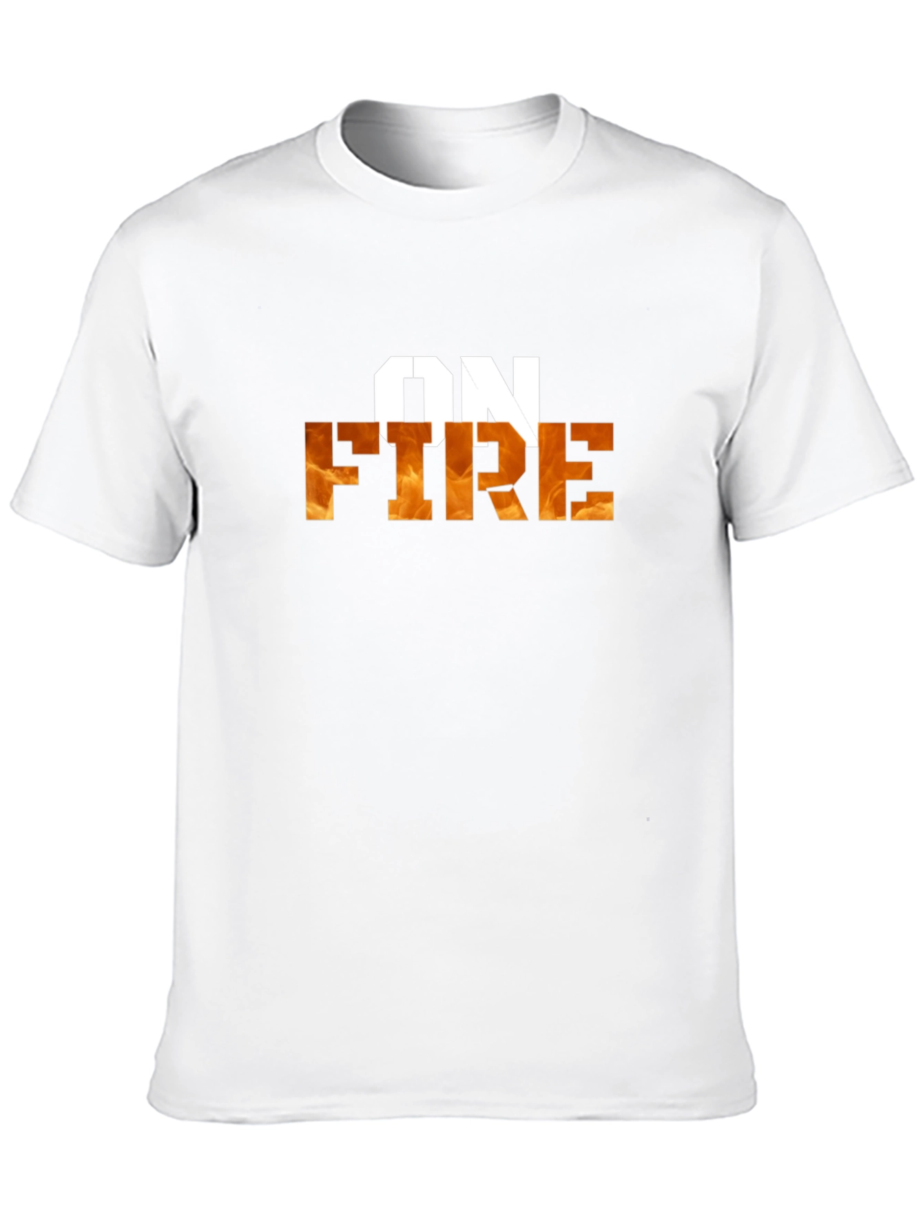 On Fire Graphic Tee - Bold Statement T-Shirt