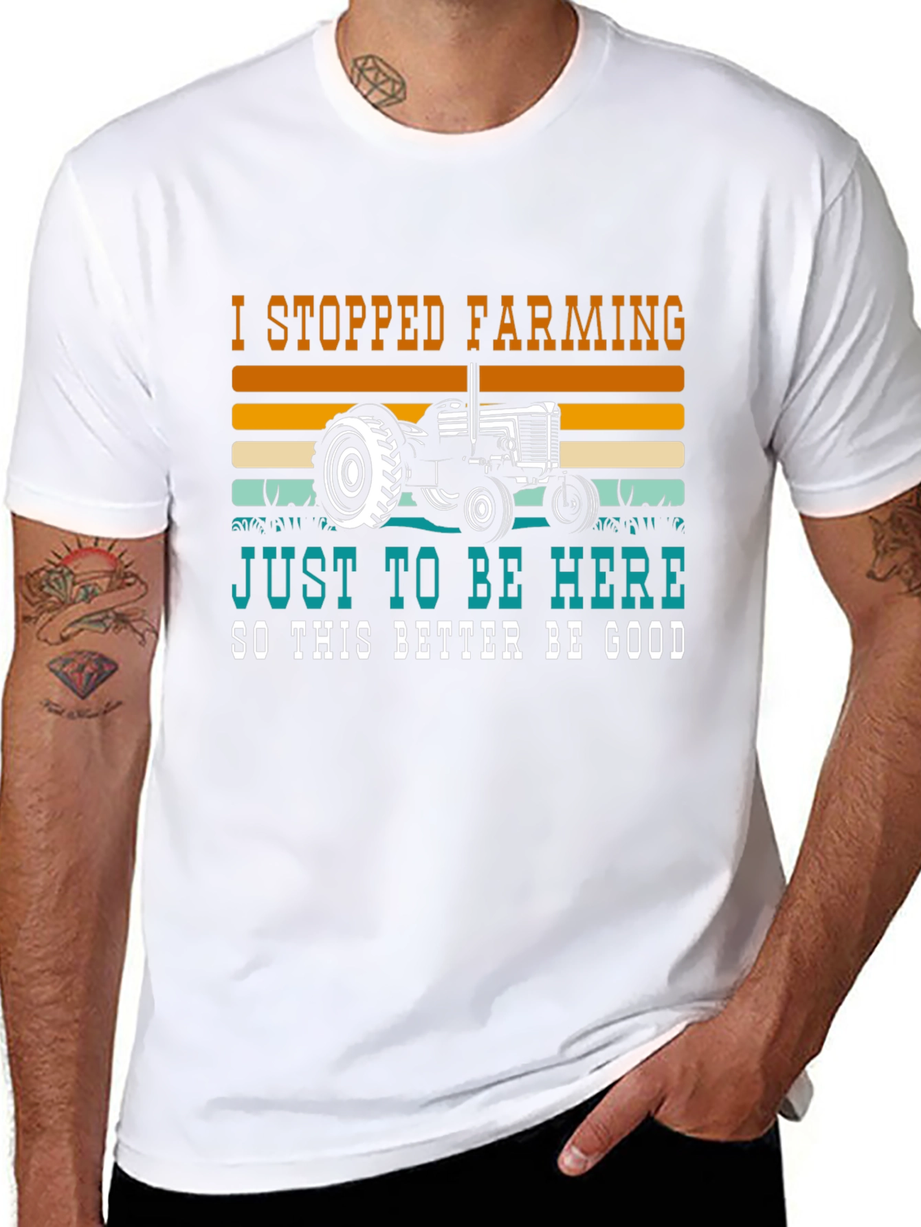 Farming Humor Graphic Tee