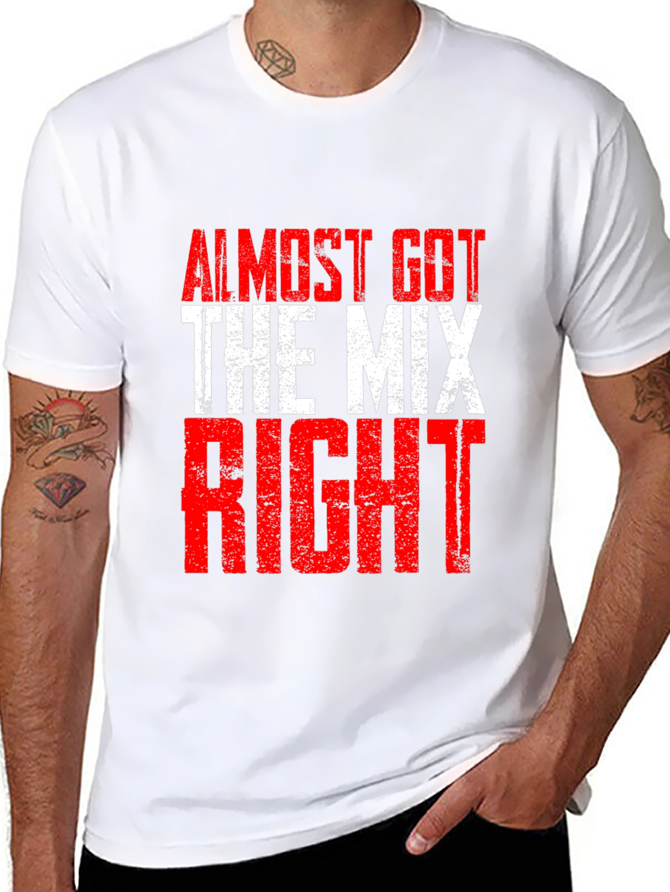 Almost Got The Mix Right Graphic T-Shirt