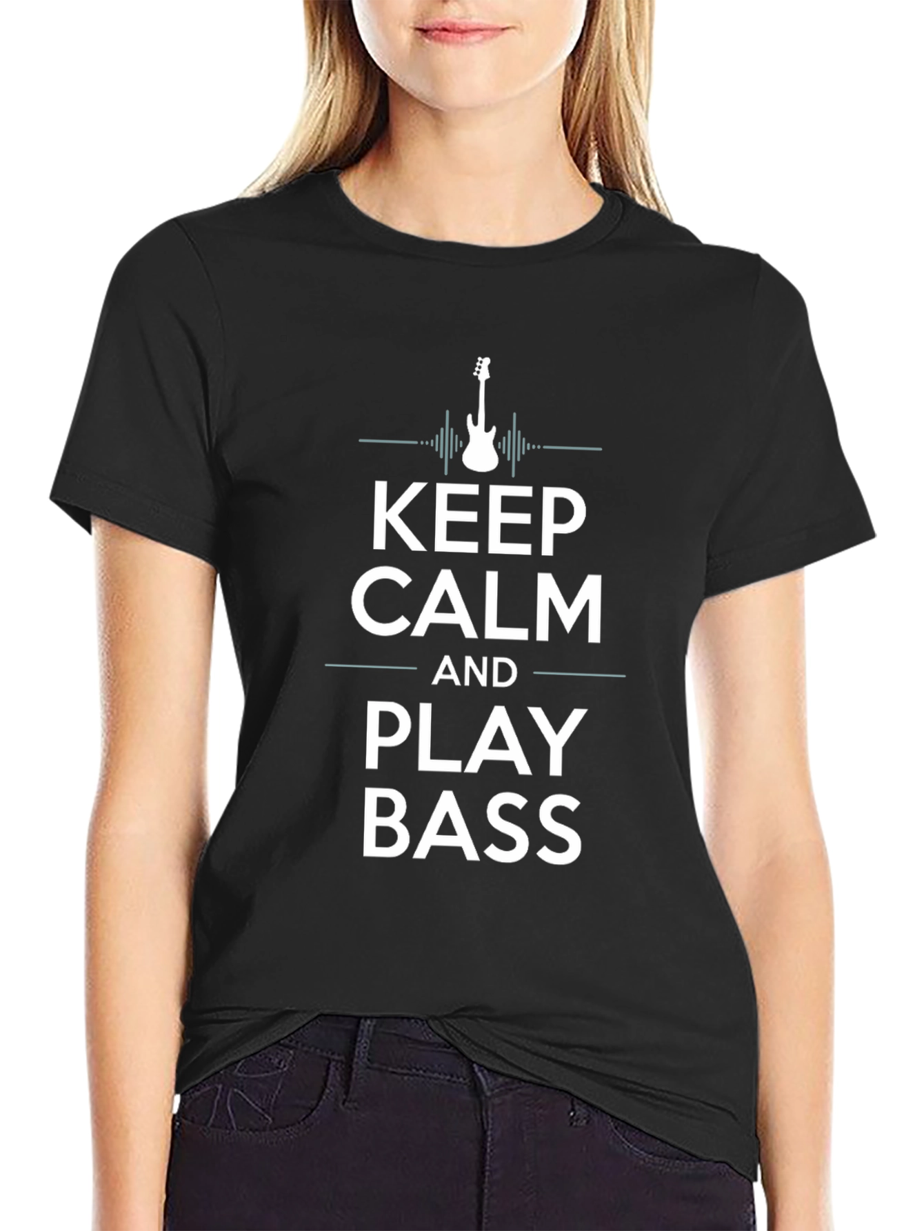 Keep Calm and Play Bass T-Shirt