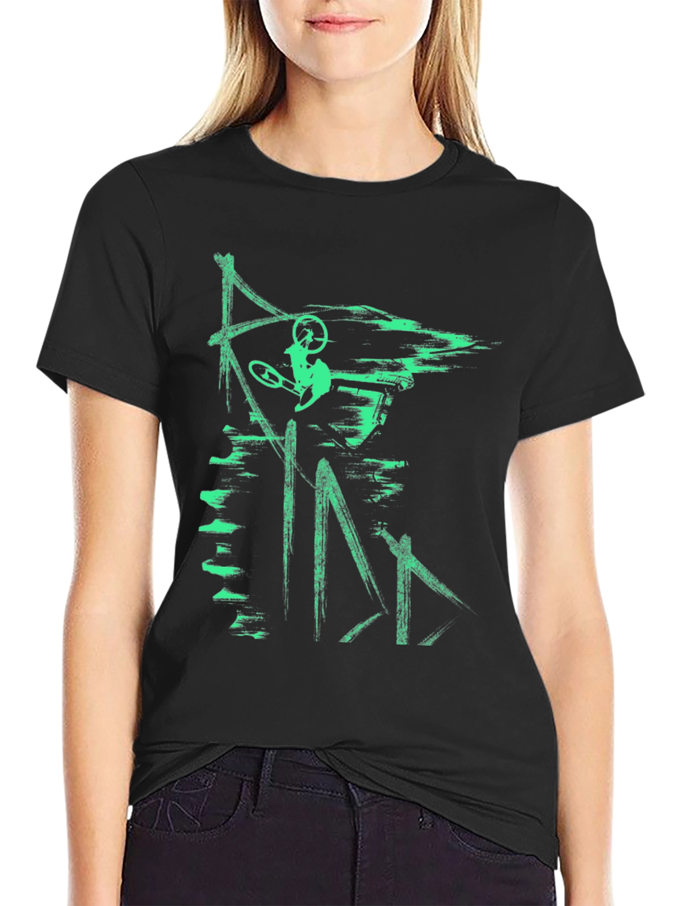 Mountain Bike Jump T-Shirt - Graphic Tee