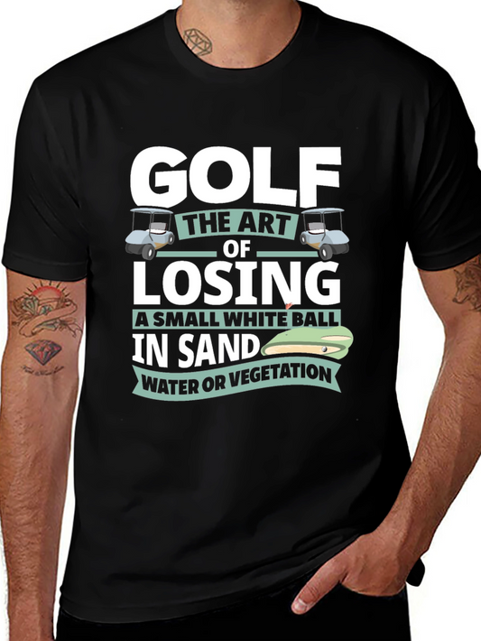 Golf Losing Small White Ball T-Shirt