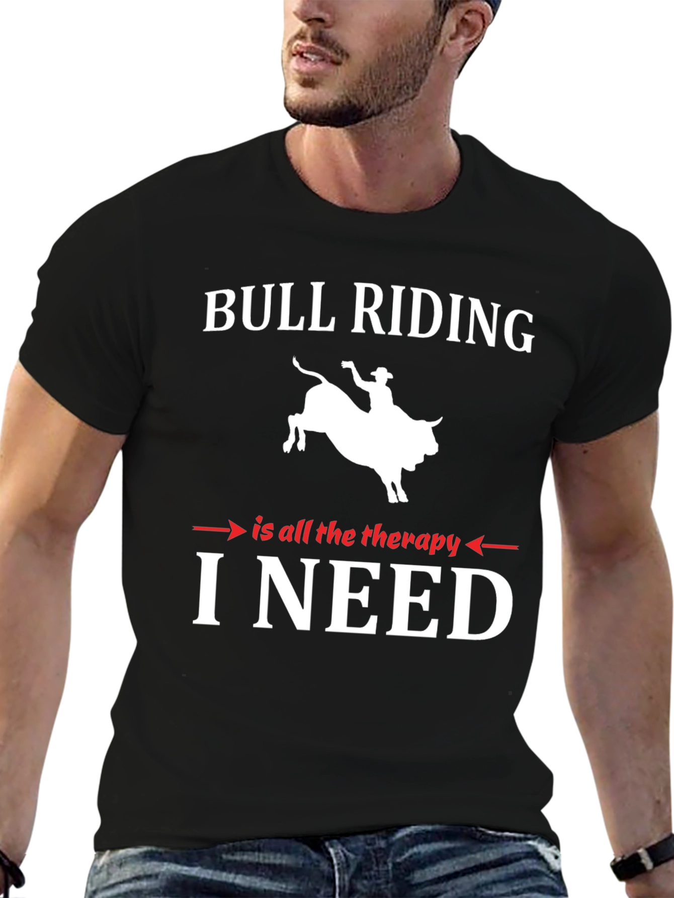 Bull Riding Therapy Tee - Ride On!