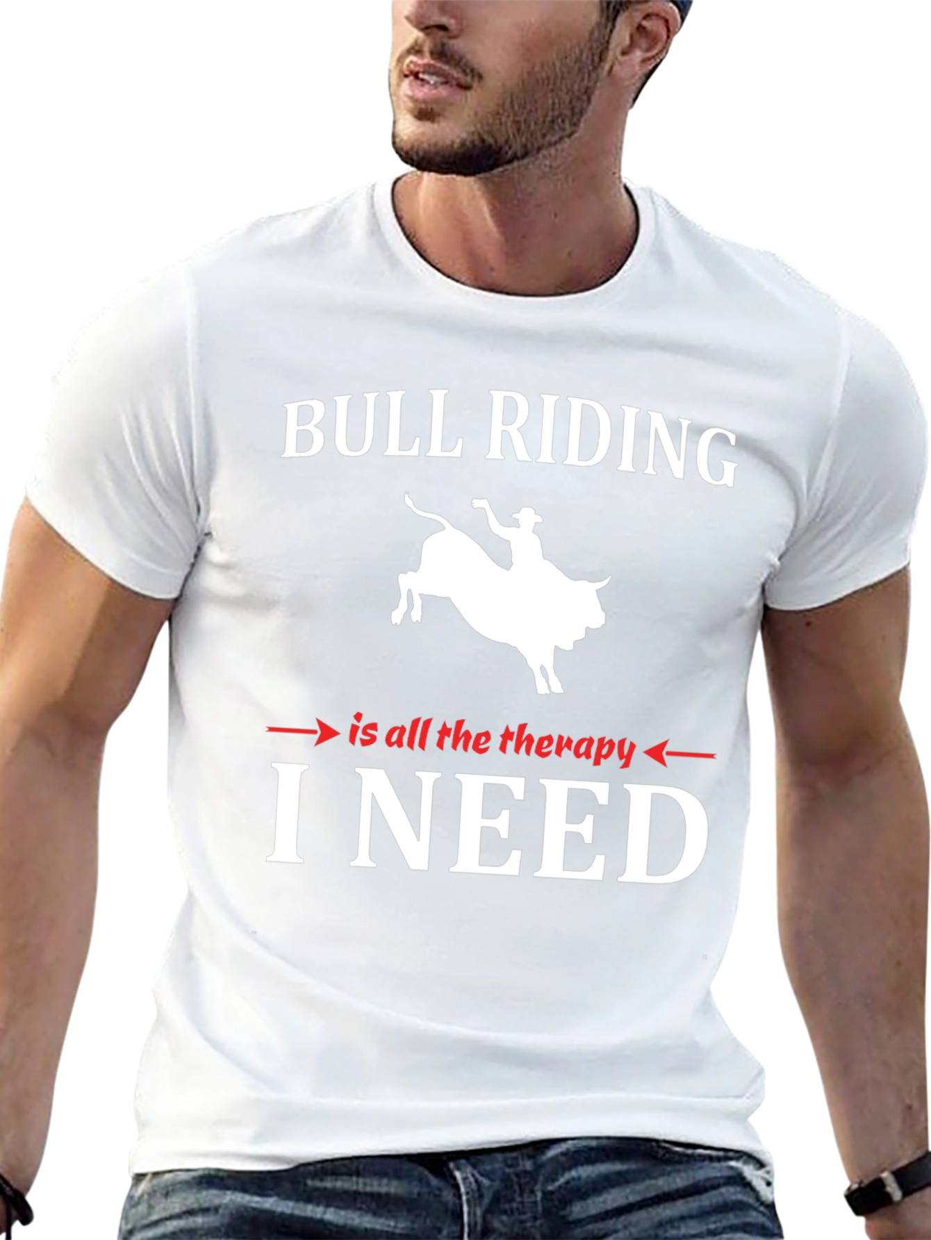Bull Riding Therapy Tee - Ride On!