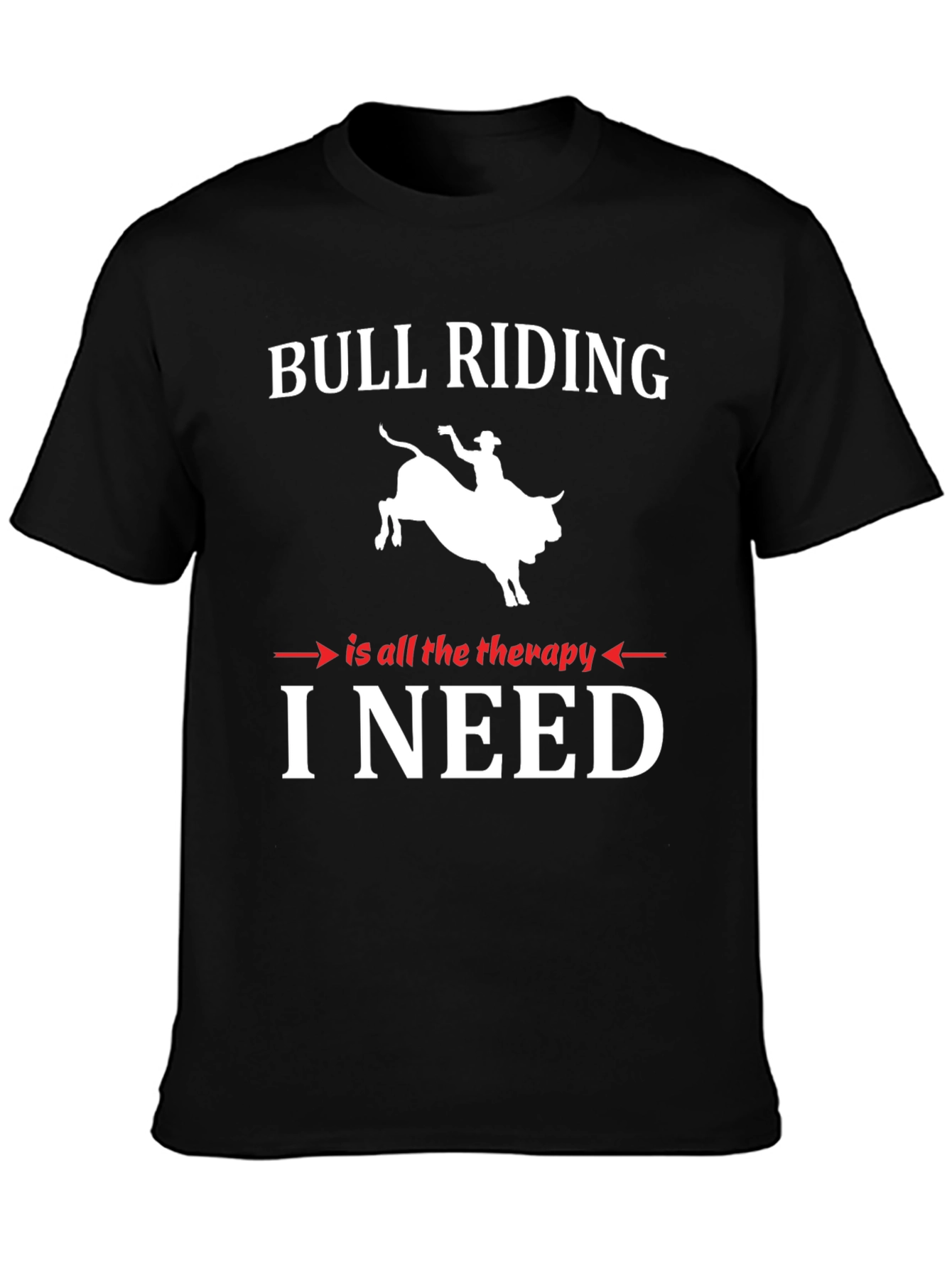 Bull Riding Therapy Tee - Ride On!