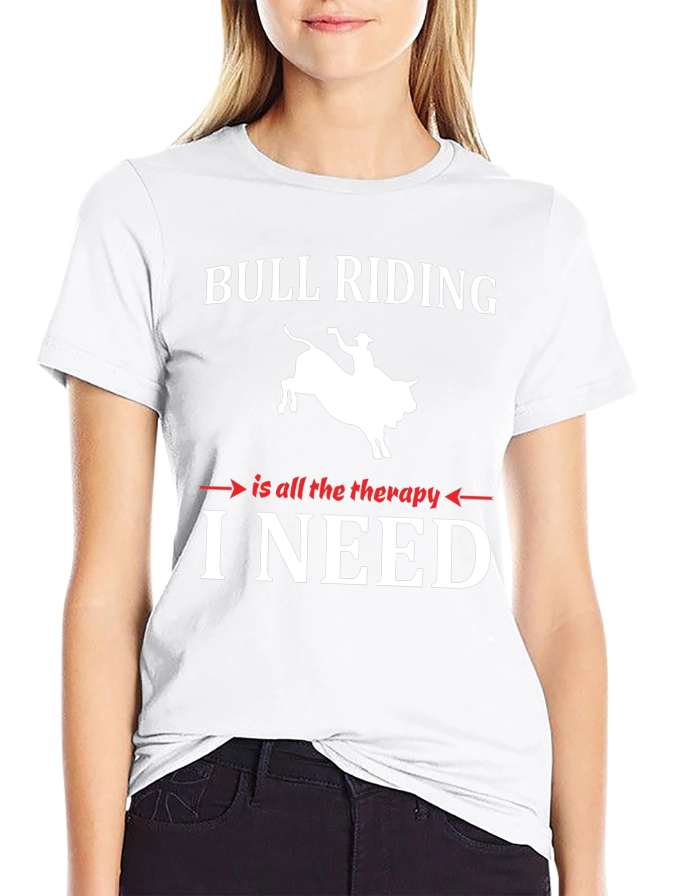 Bull Riding Therapy Tee - Ride On!