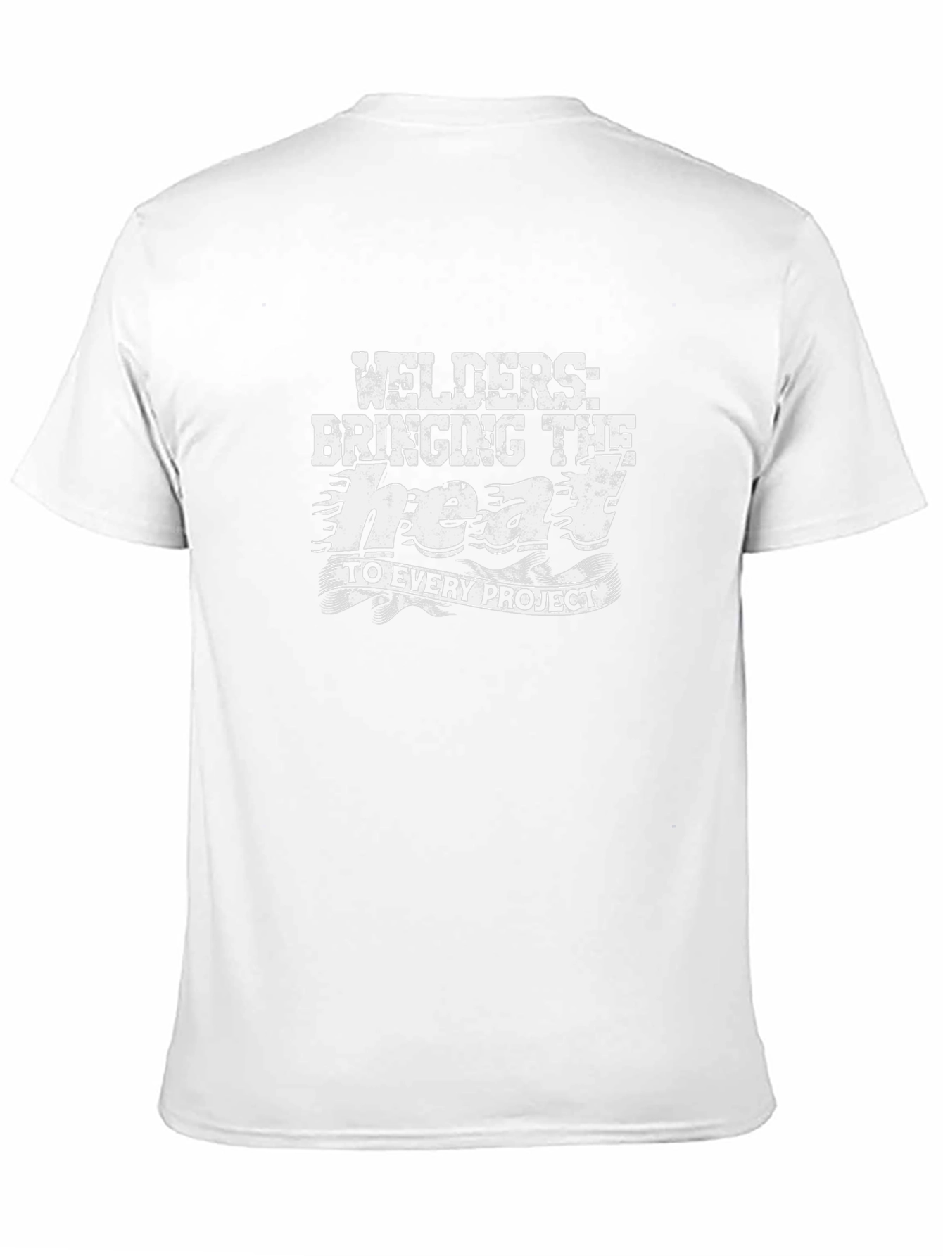 Welders Bringing The Heat Black Graphic T-Shirt