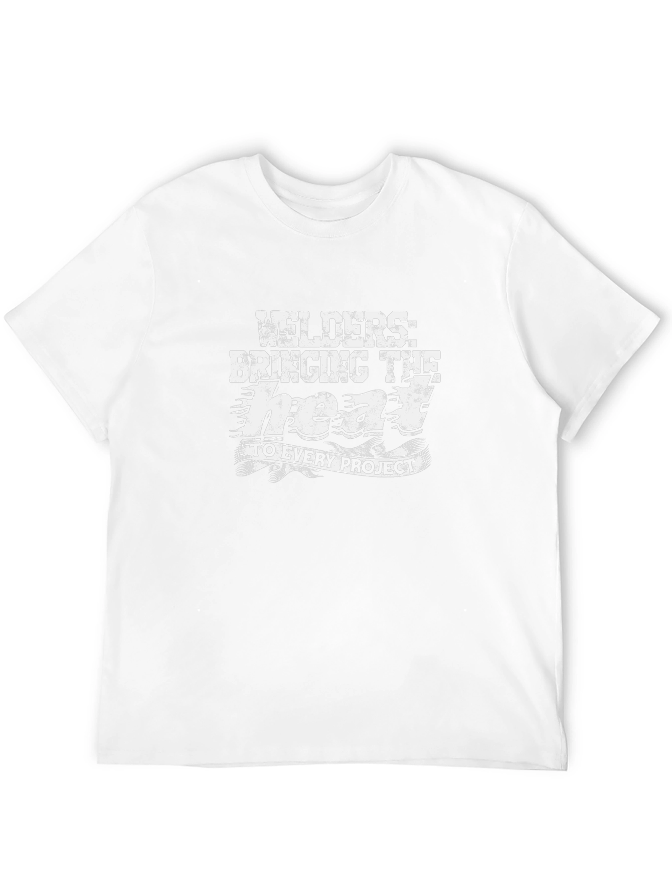 Welders Bringing The Heat Black Graphic T-Shirt