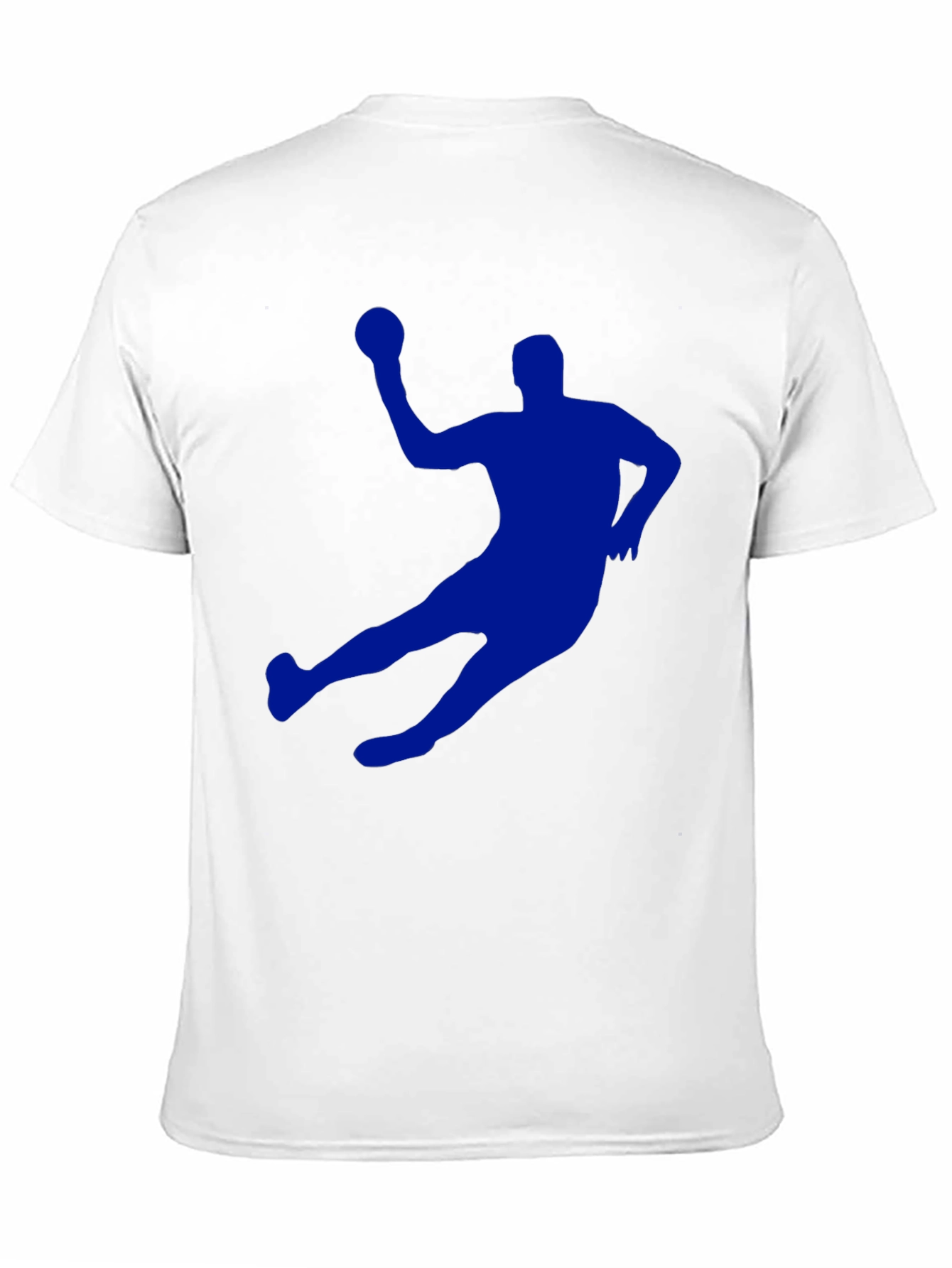 Handball Player Graphic Tee - Black