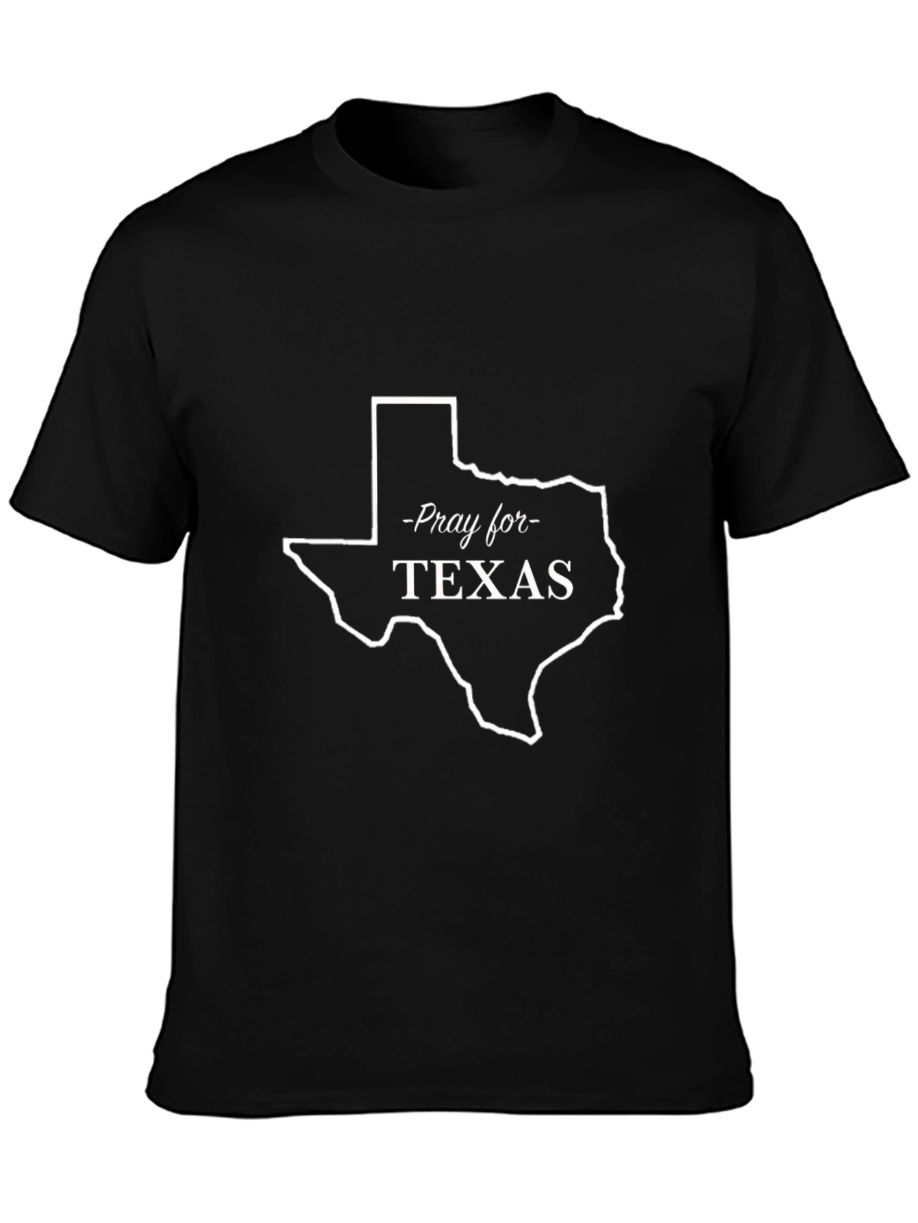 Pray for Texas Graphic T-Shirt