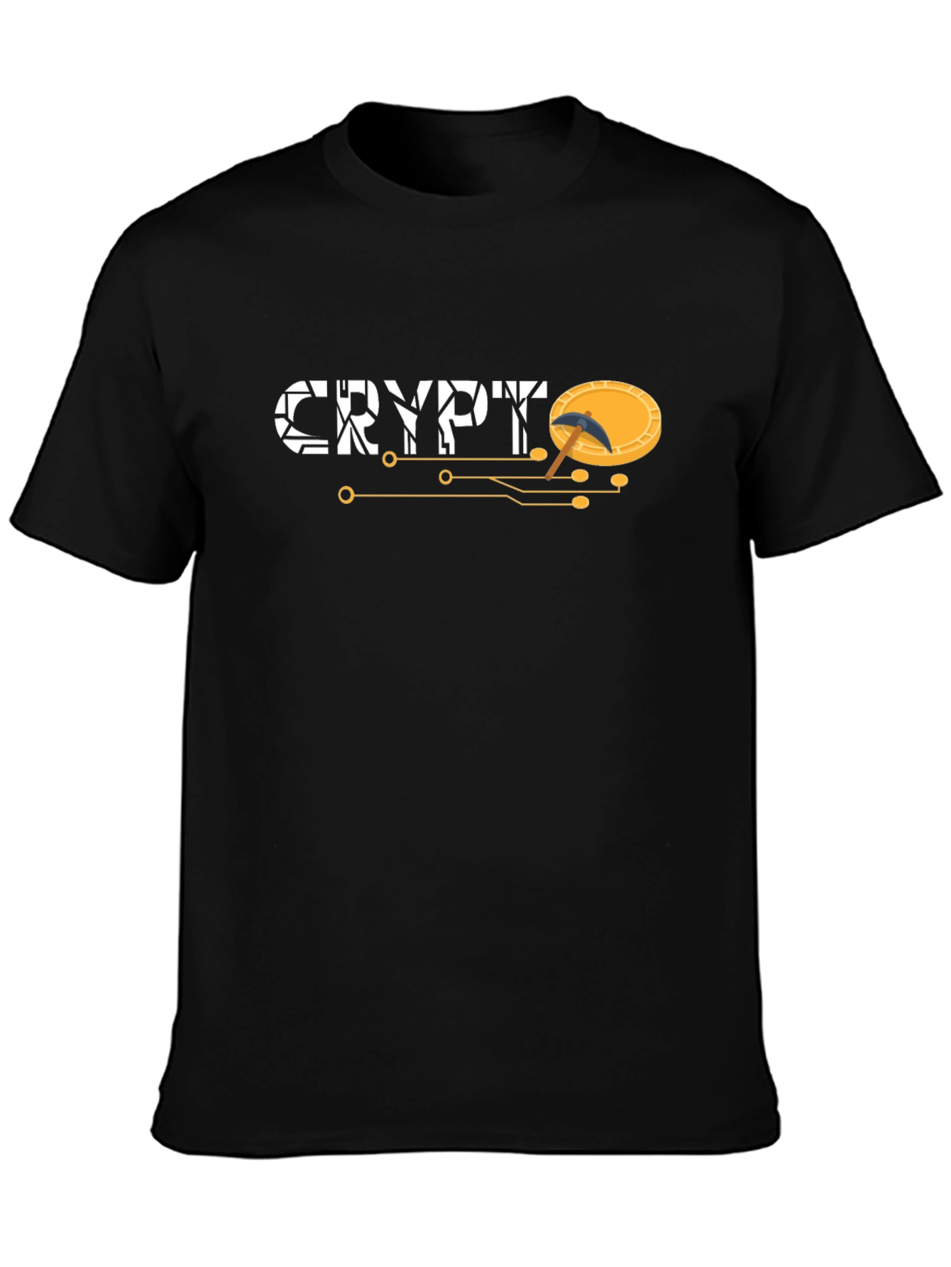 Crypto Mining T-Shirt - Black Graphic Tee