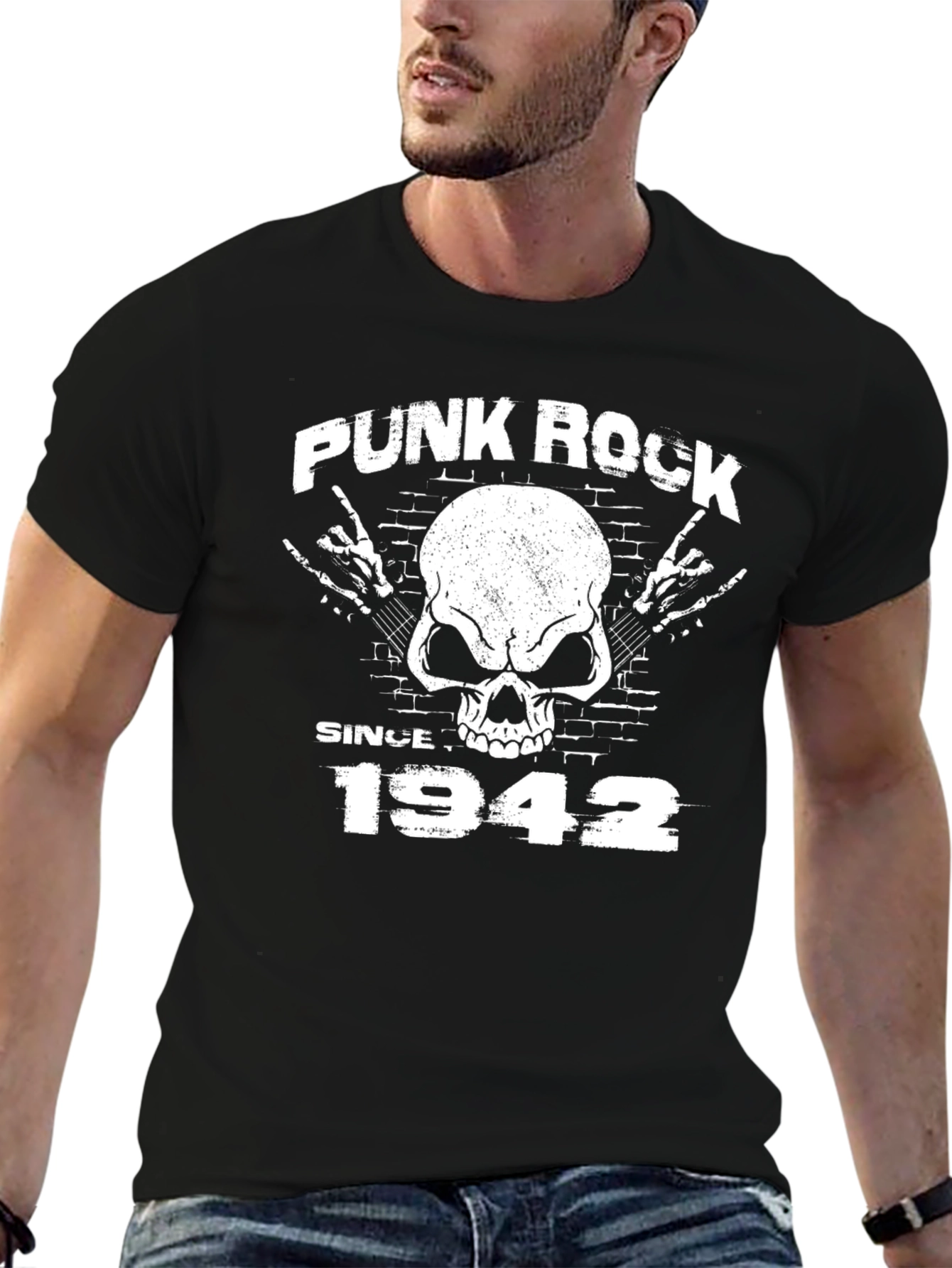 Punk Rock Since 1942 Graphic Tee