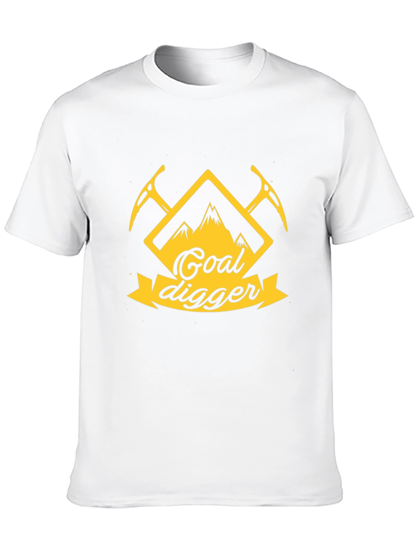 Goal Digger Graphic T-Shirt - Black