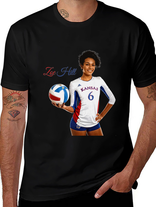 Zoe Hill Volleyball Fan T-Shirt