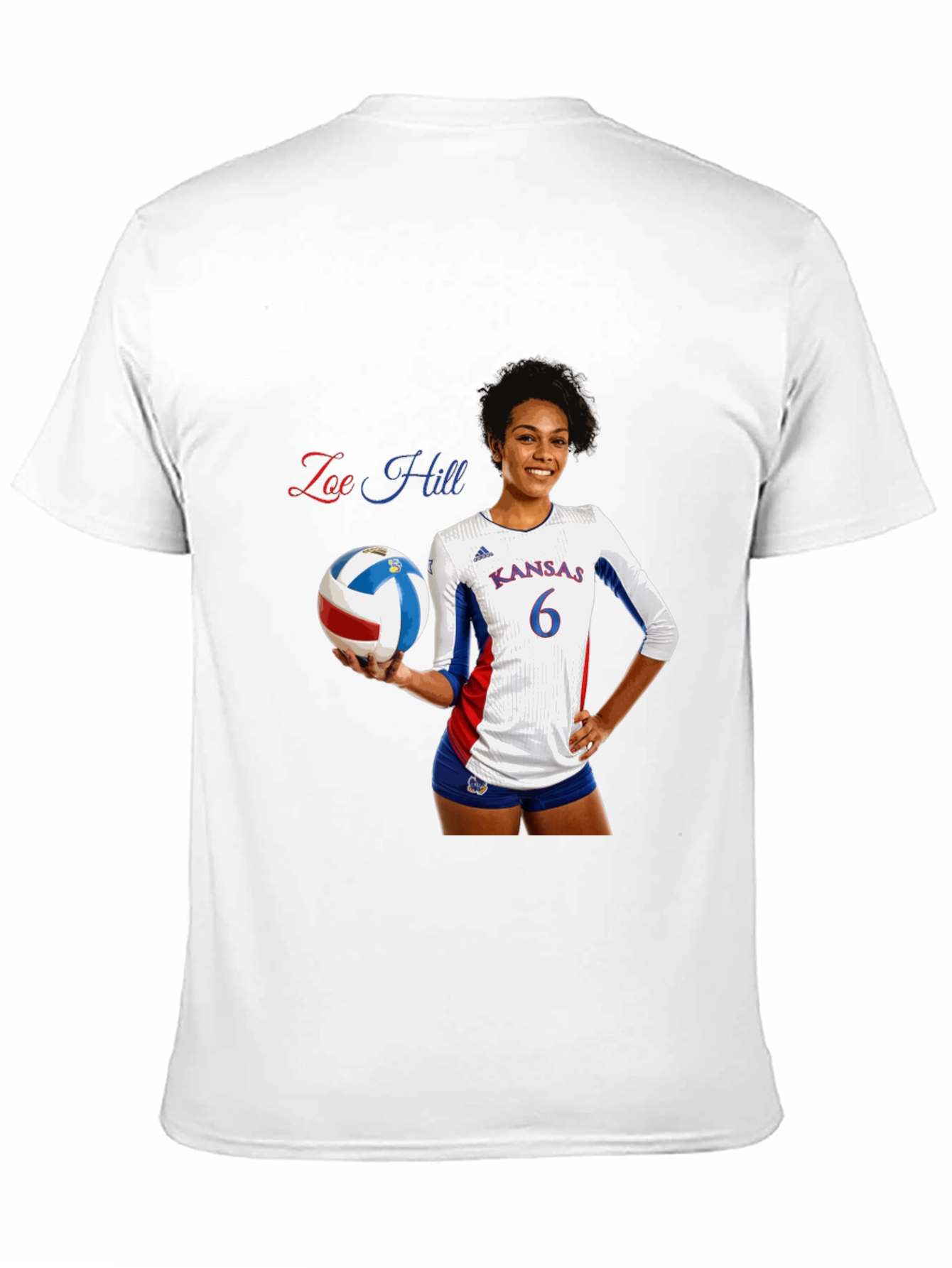 Zoe Hill Volleyball Fan T-Shirt