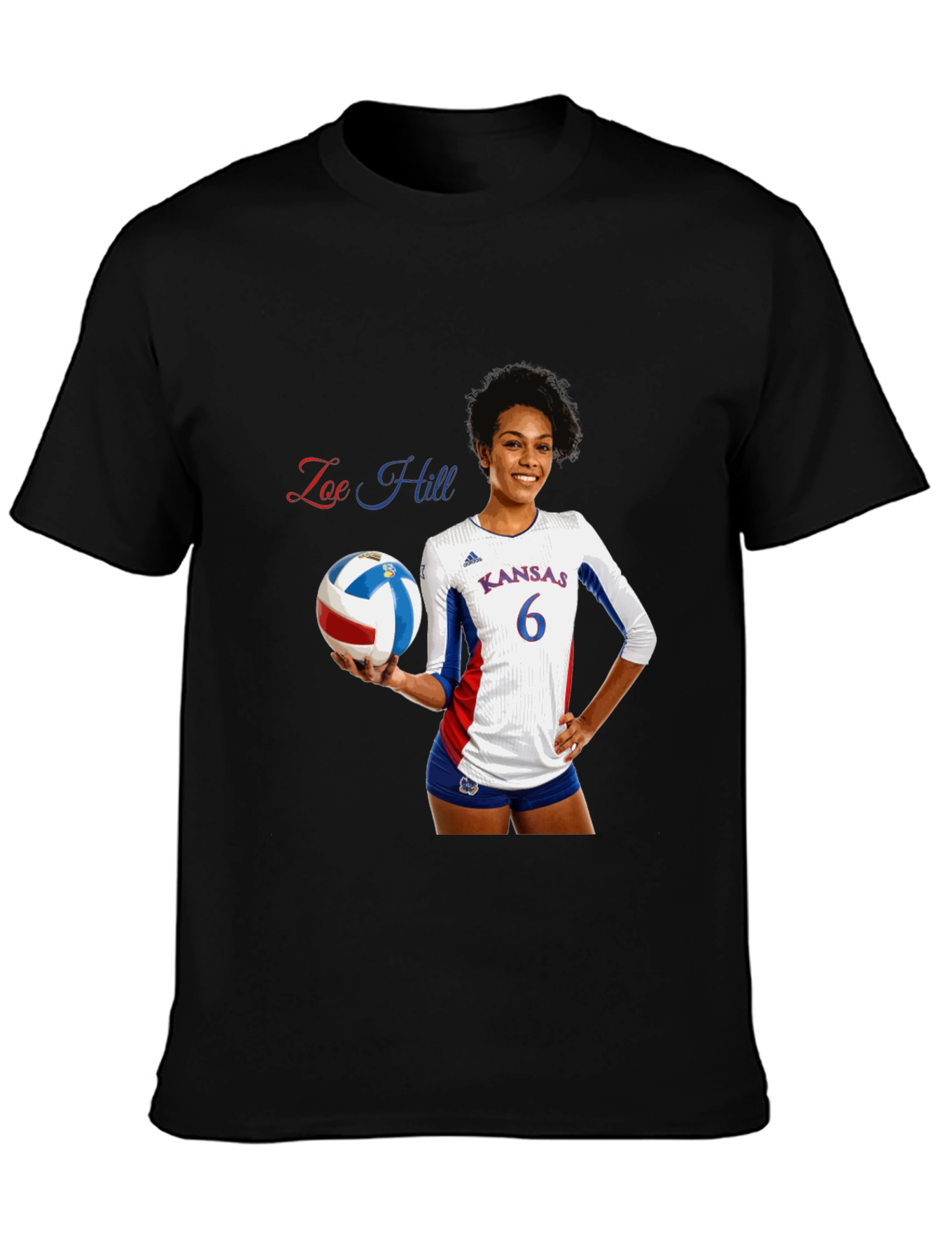 Zoe Hill Volleyball Fan T-Shirt